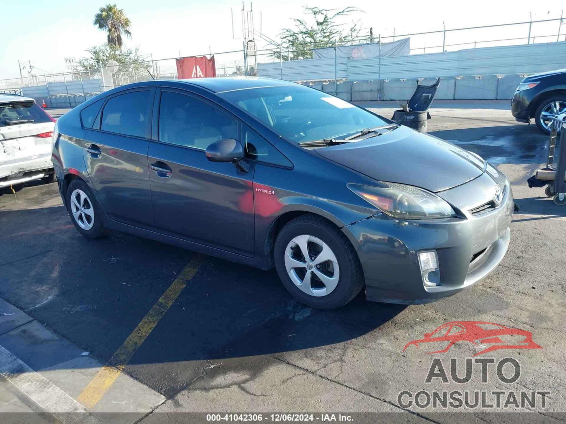 TOYOTA PRIUS 2010 - JTDKN3DUXA1304635