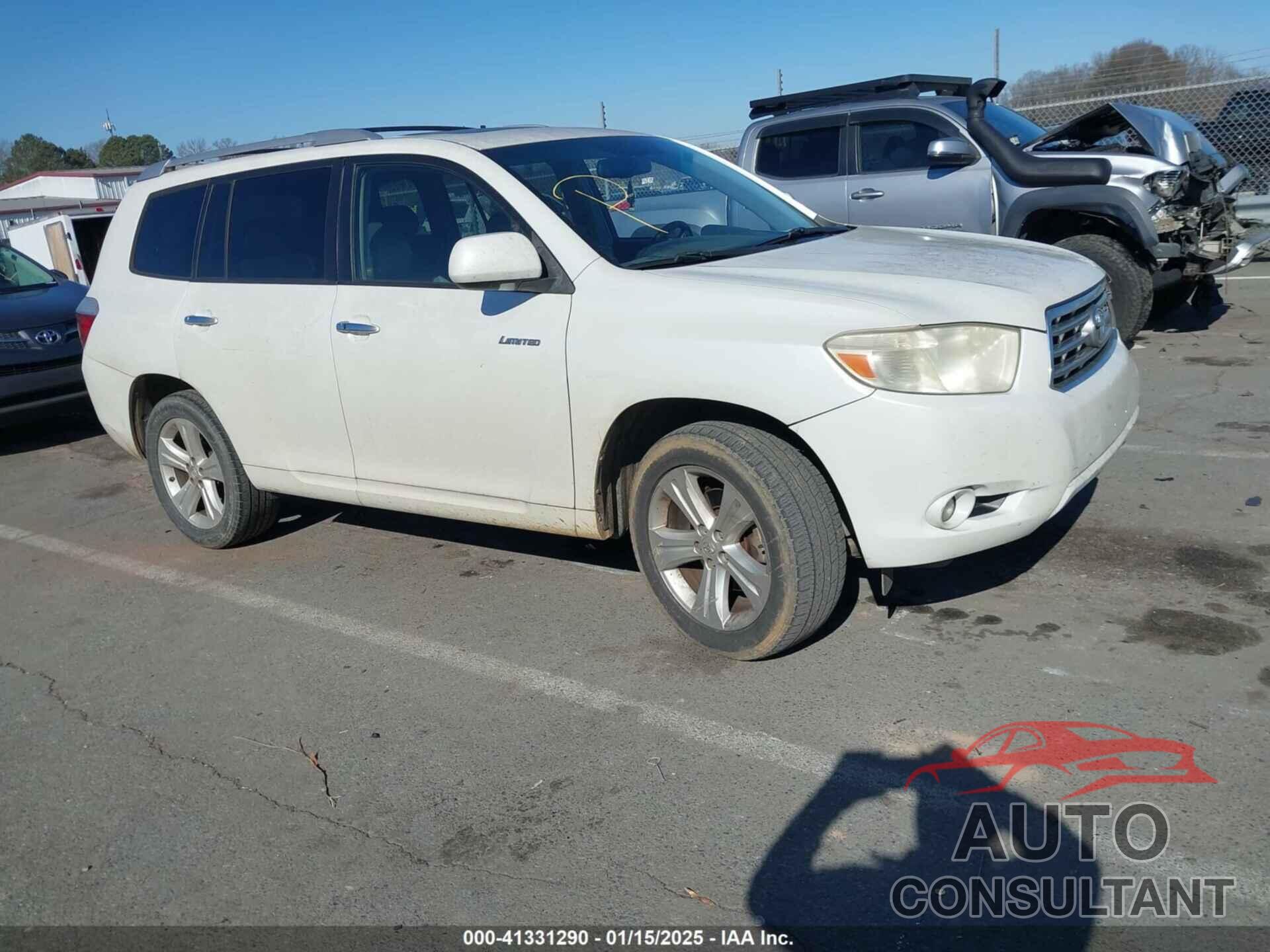 TOYOTA HIGHLANDER 2010 - JTEDK3EH4A2158869