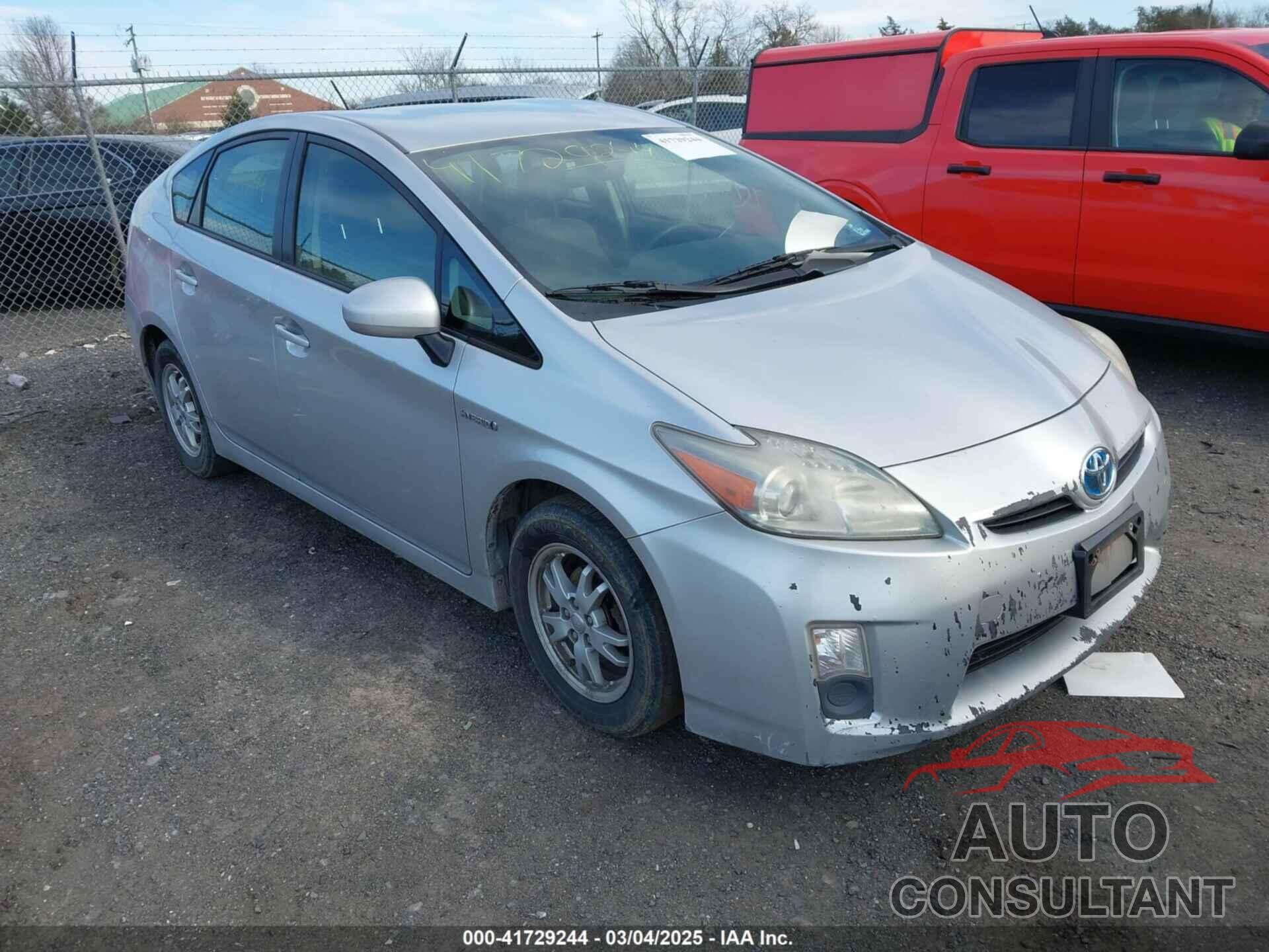 TOYOTA PRIUS 2011 - JTDKN3DU8B5339040