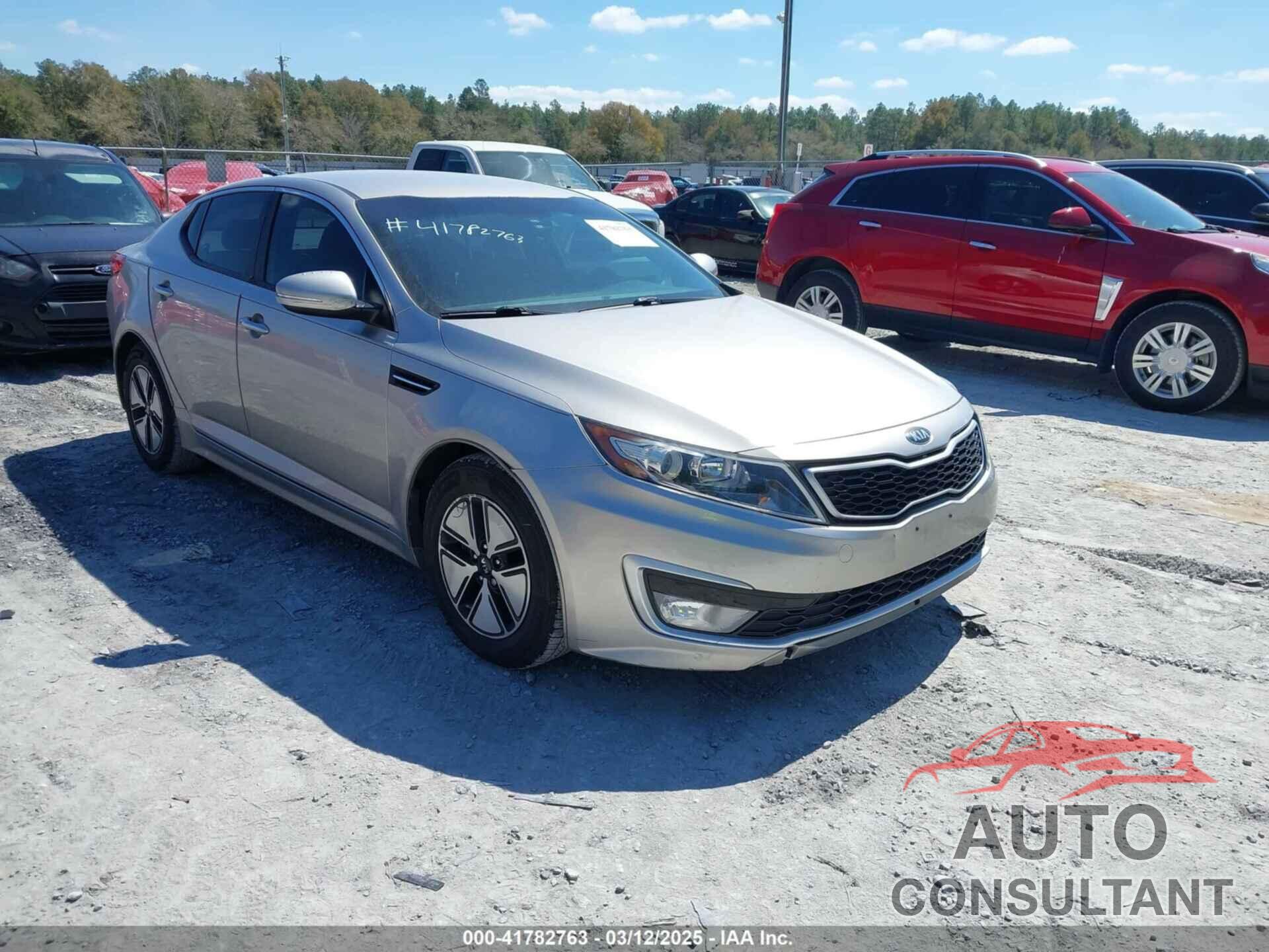 KIA OPTIMA HYBRID 2012 - KNAGM4AD6C5025503
