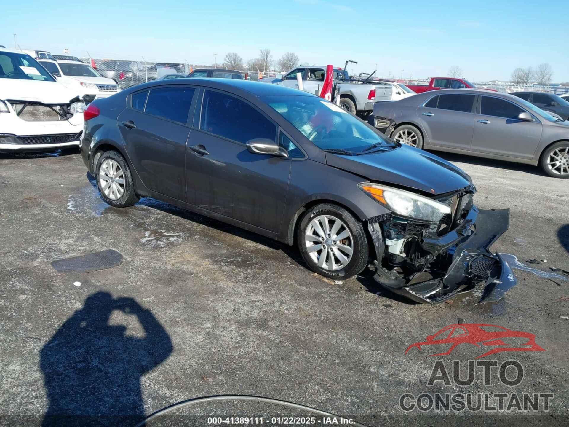 KIA FORTE 2014 - KNAFX4A68E5093177