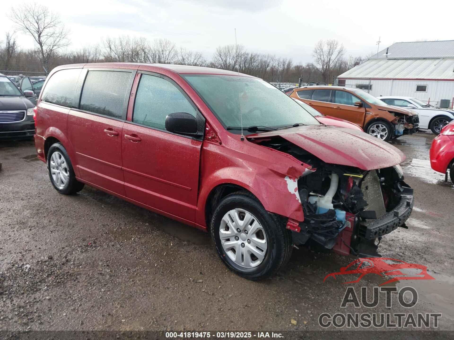 DODGE GRAND CARAVAN 2014 - 2C4RDGBG8ER417216