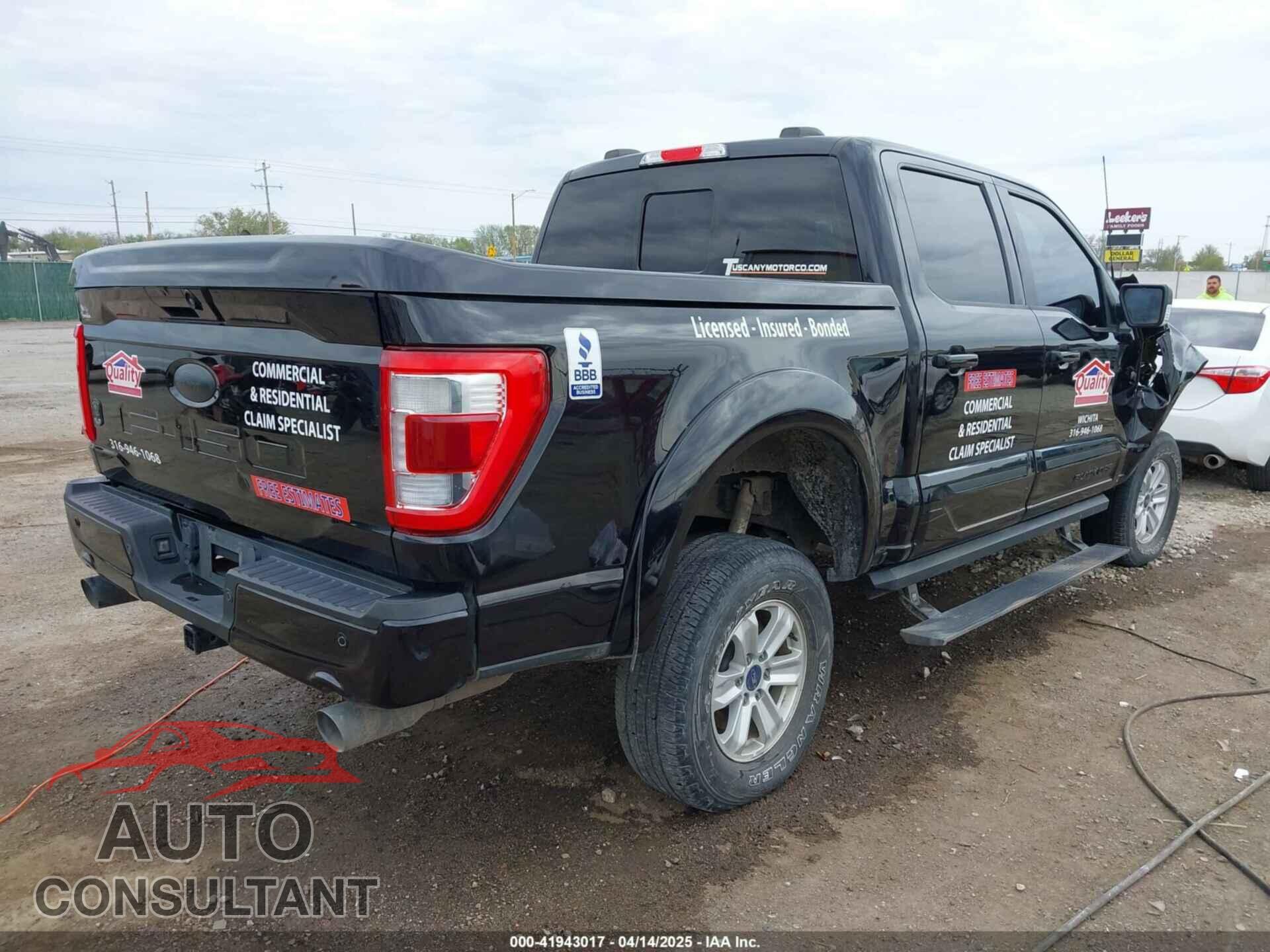 FORD F-150 2021 - 1FTFW1E51MKF07972