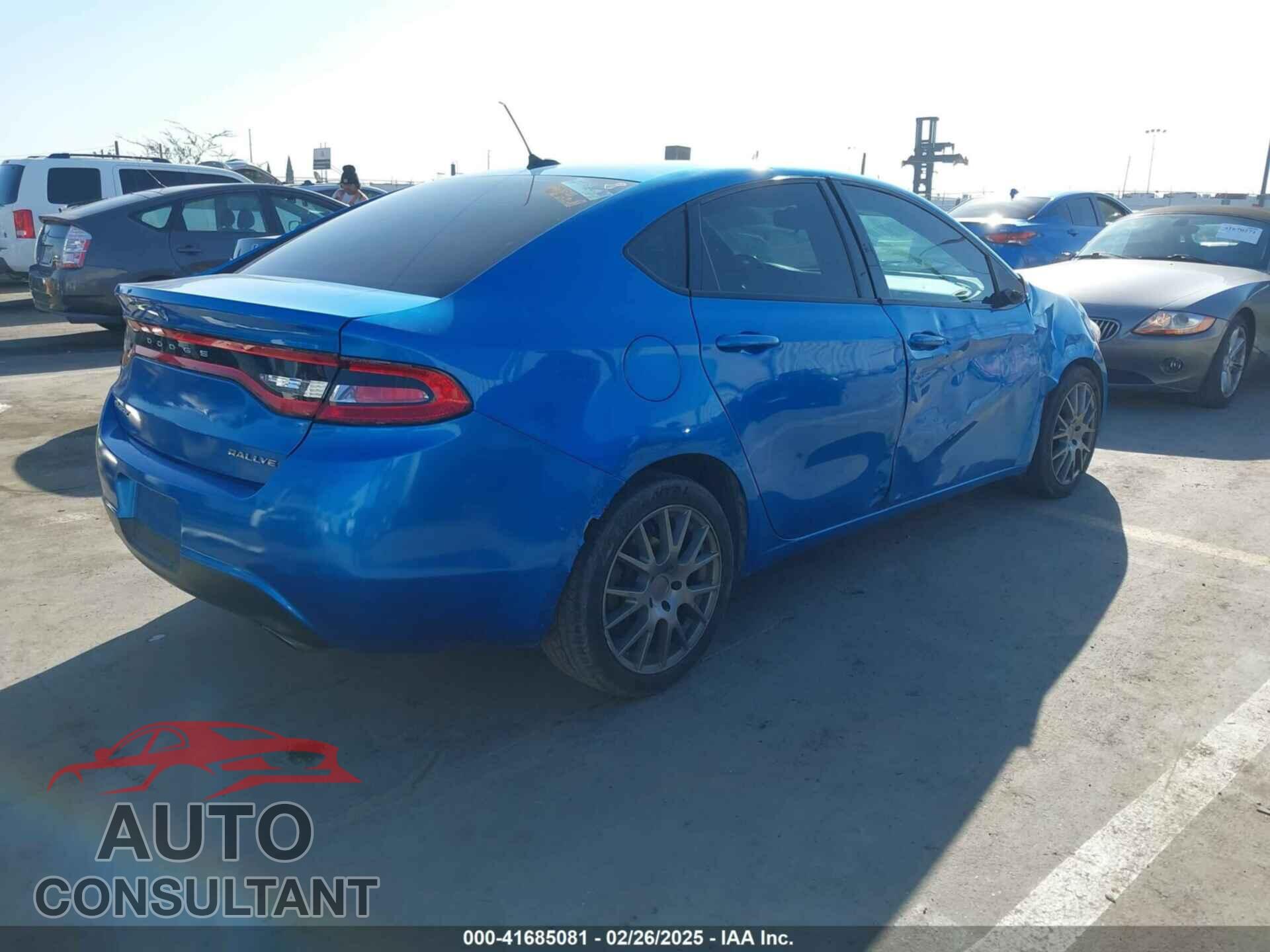 DODGE DART 2015 - 1C3CDFBB5FD201319