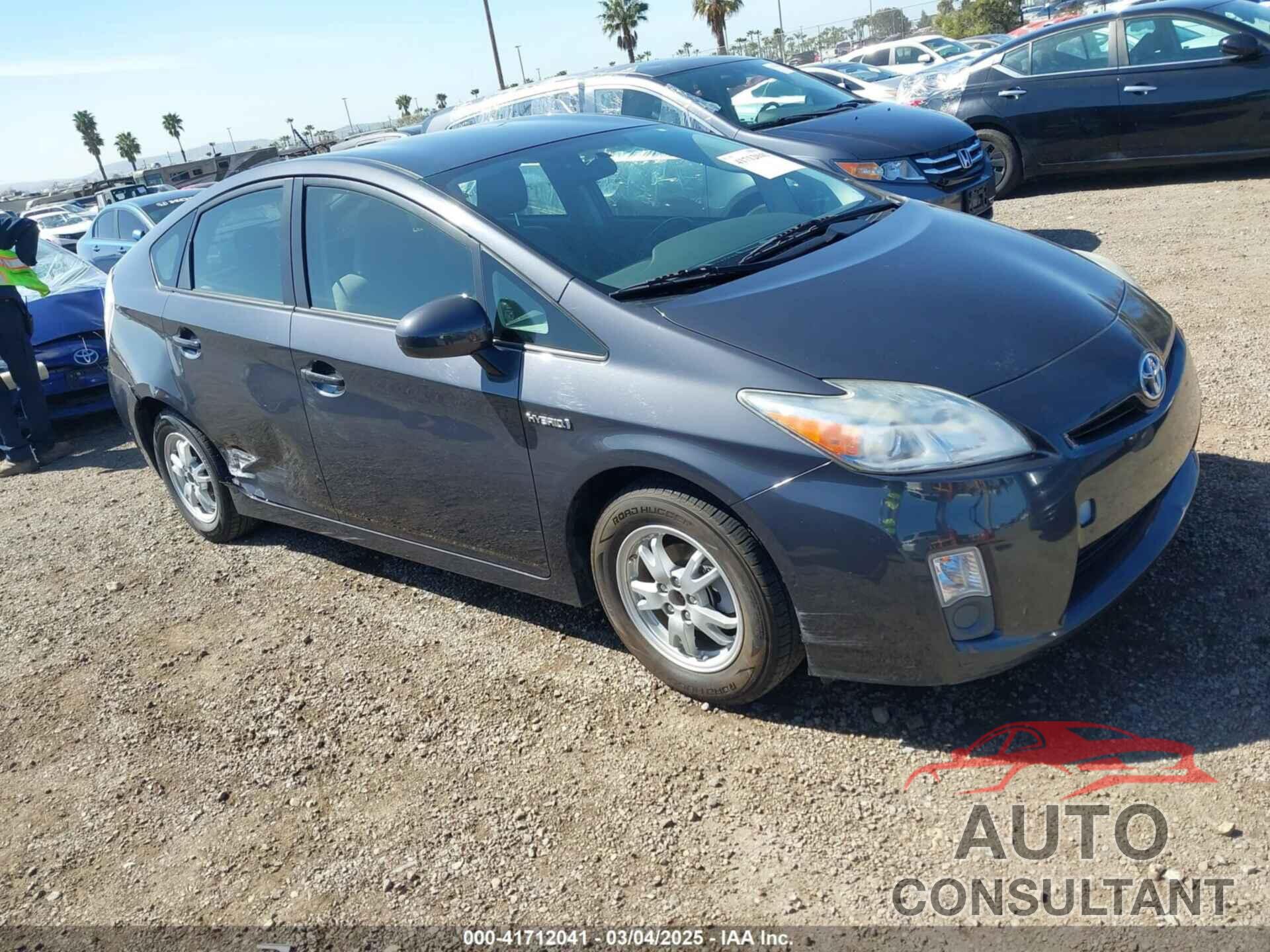 TOYOTA PRIUS 2011 - JTDKN3DUXB1460479