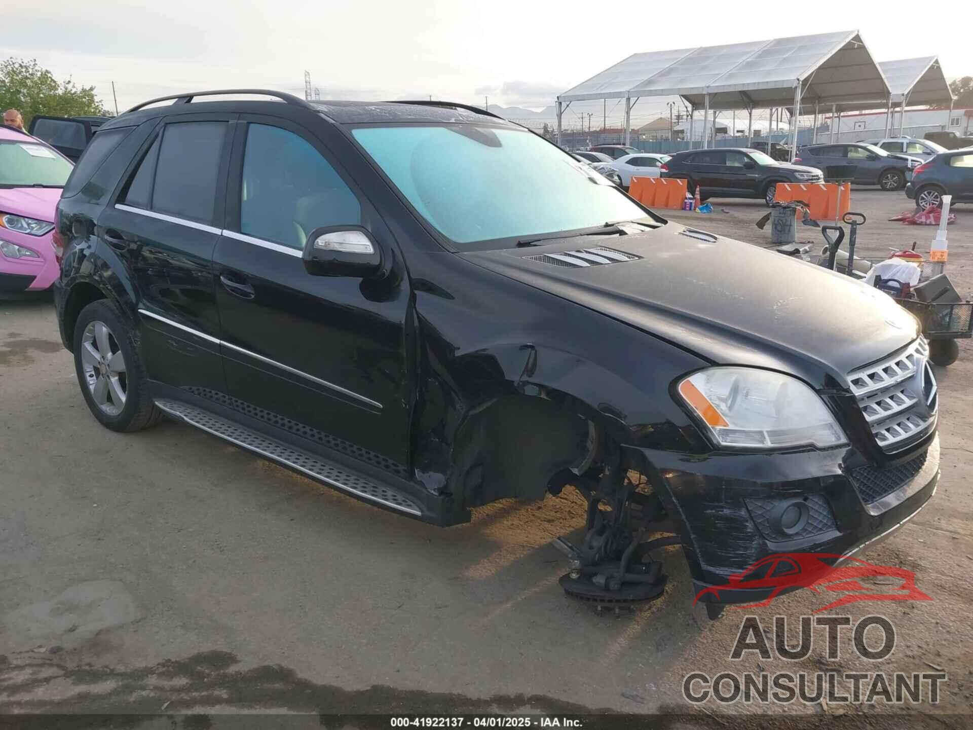 MERCEDES-BENZ ML 350 2010 - 4JGBB5GB2AA605104