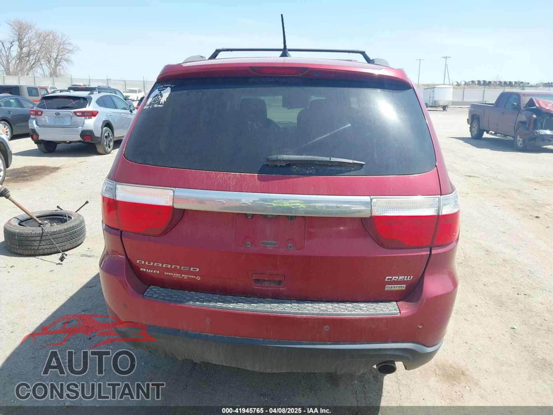 DODGE DURANGO 2013 - 1C4RDJDG0DC686585