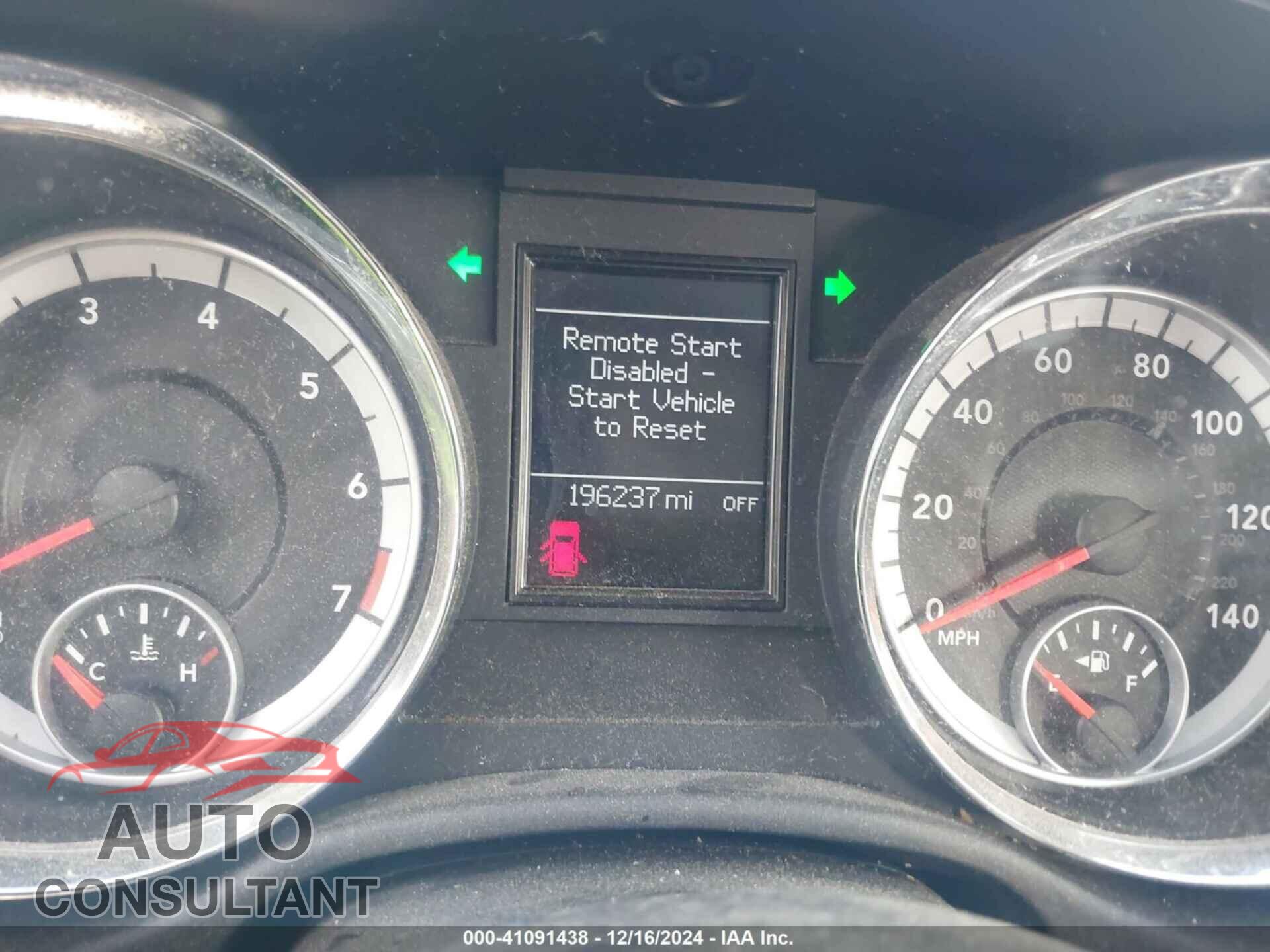 DODGE DURANGO 2011 - 1D4RD4GG3BC742239