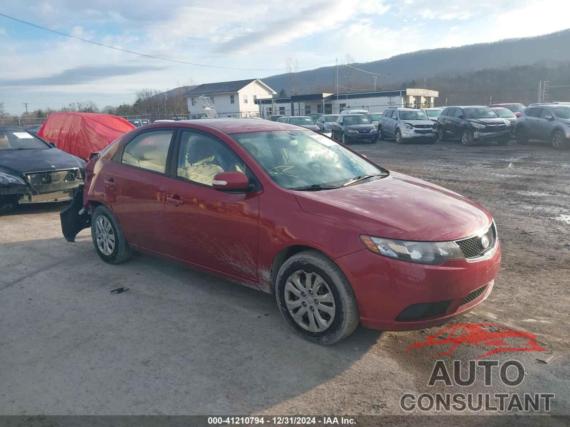 KIA FORTE 2010 - KNAFU4A29A5163804