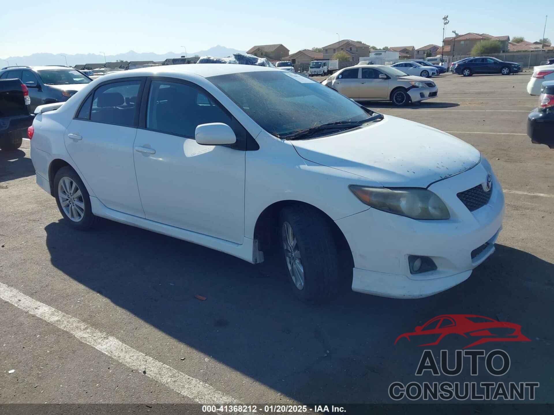 TOYOTA COROLLA 2009 - 1NXBU40E09Z156847