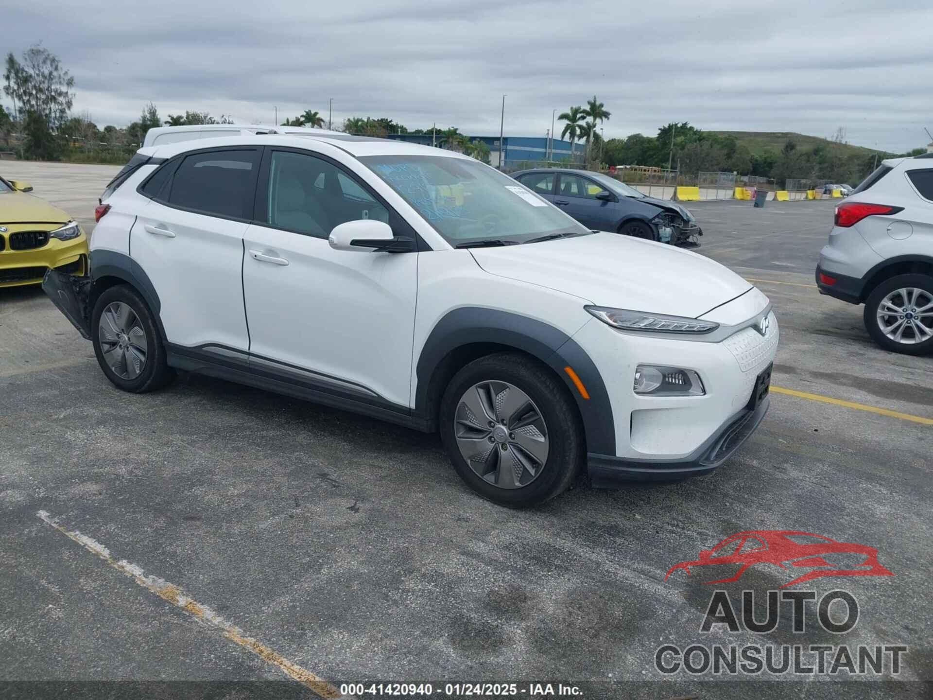 HYUNDAI KONA ELECTRIC 2021 - KM8K33AG2MU129123