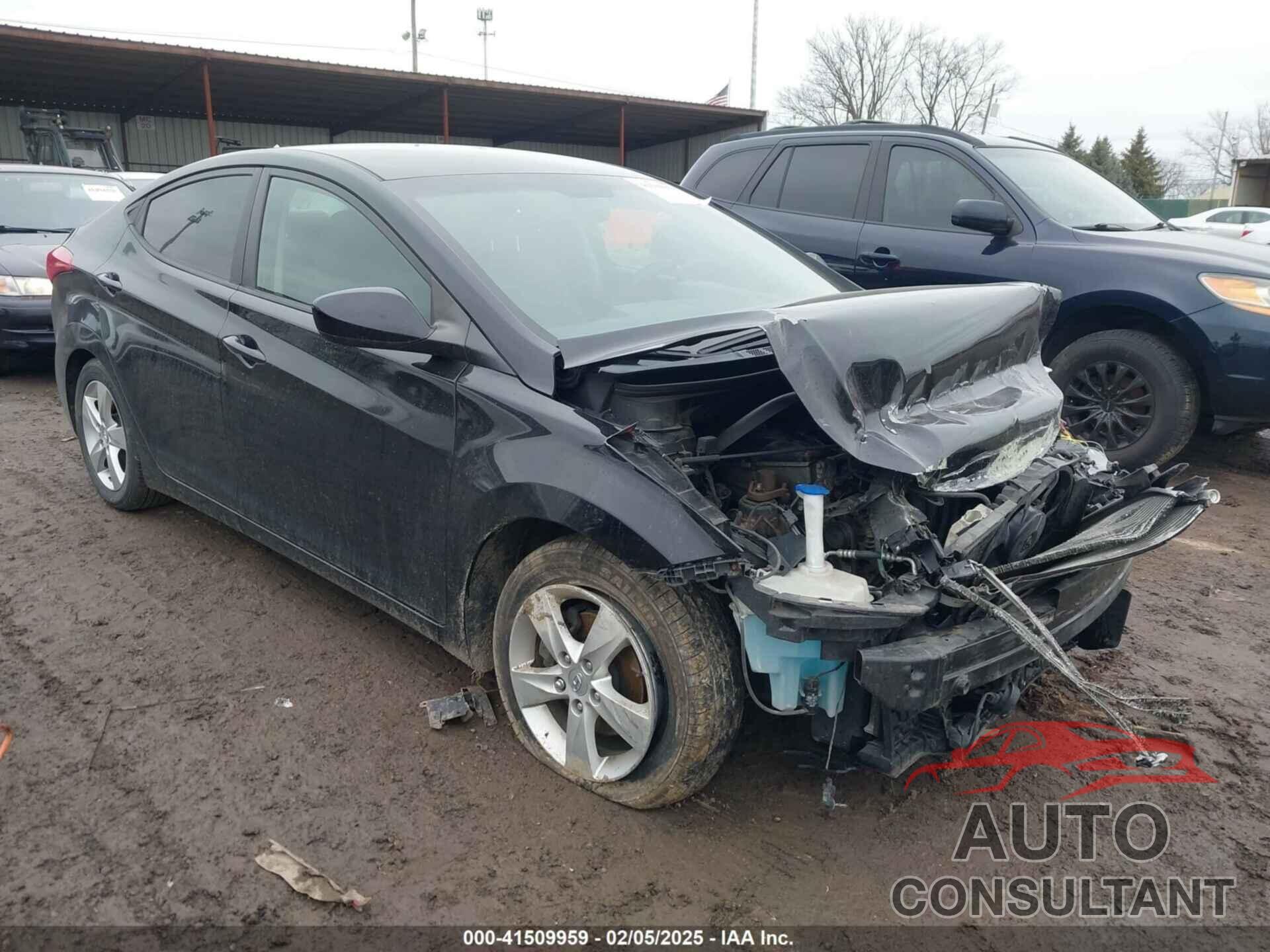 HYUNDAI ELANTRA 2012 - 5NPDH4AEXCH125915
