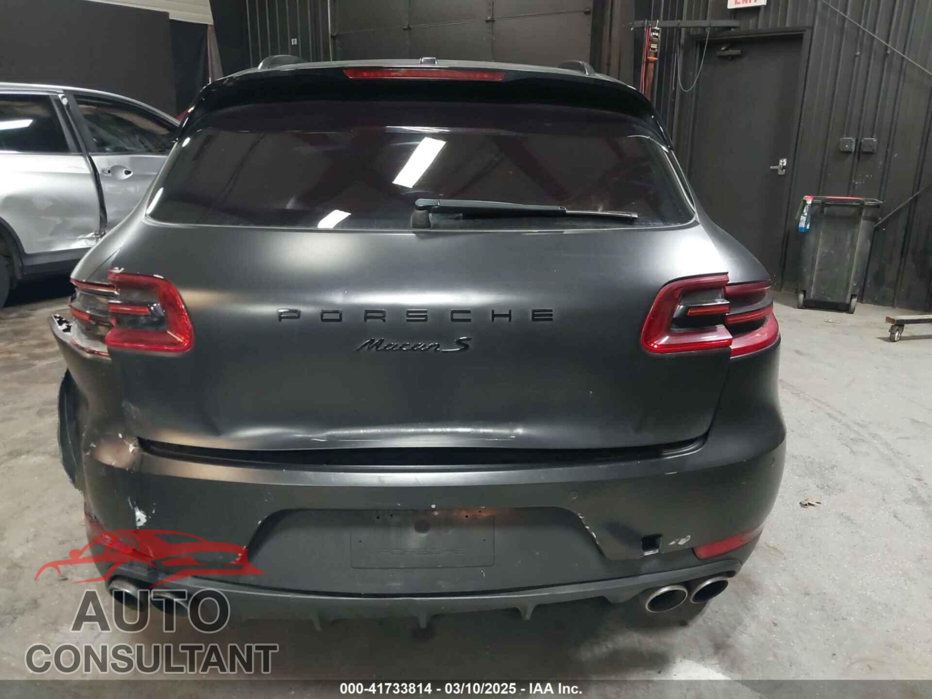 PORSCHE MACAN 2015 - WP1AB2A55FLB62653