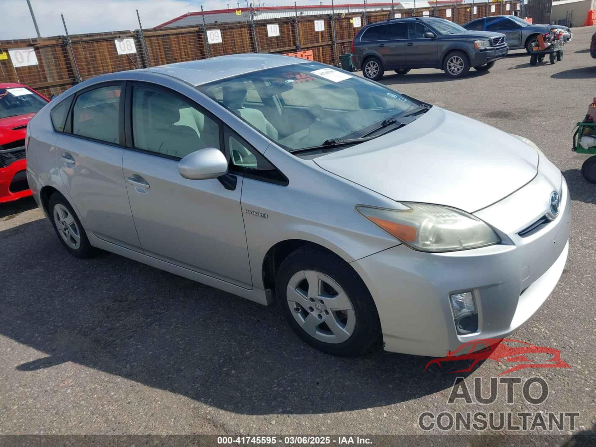 TOYOTA PRIUS 2010 - JTDKN3DU5A0014910