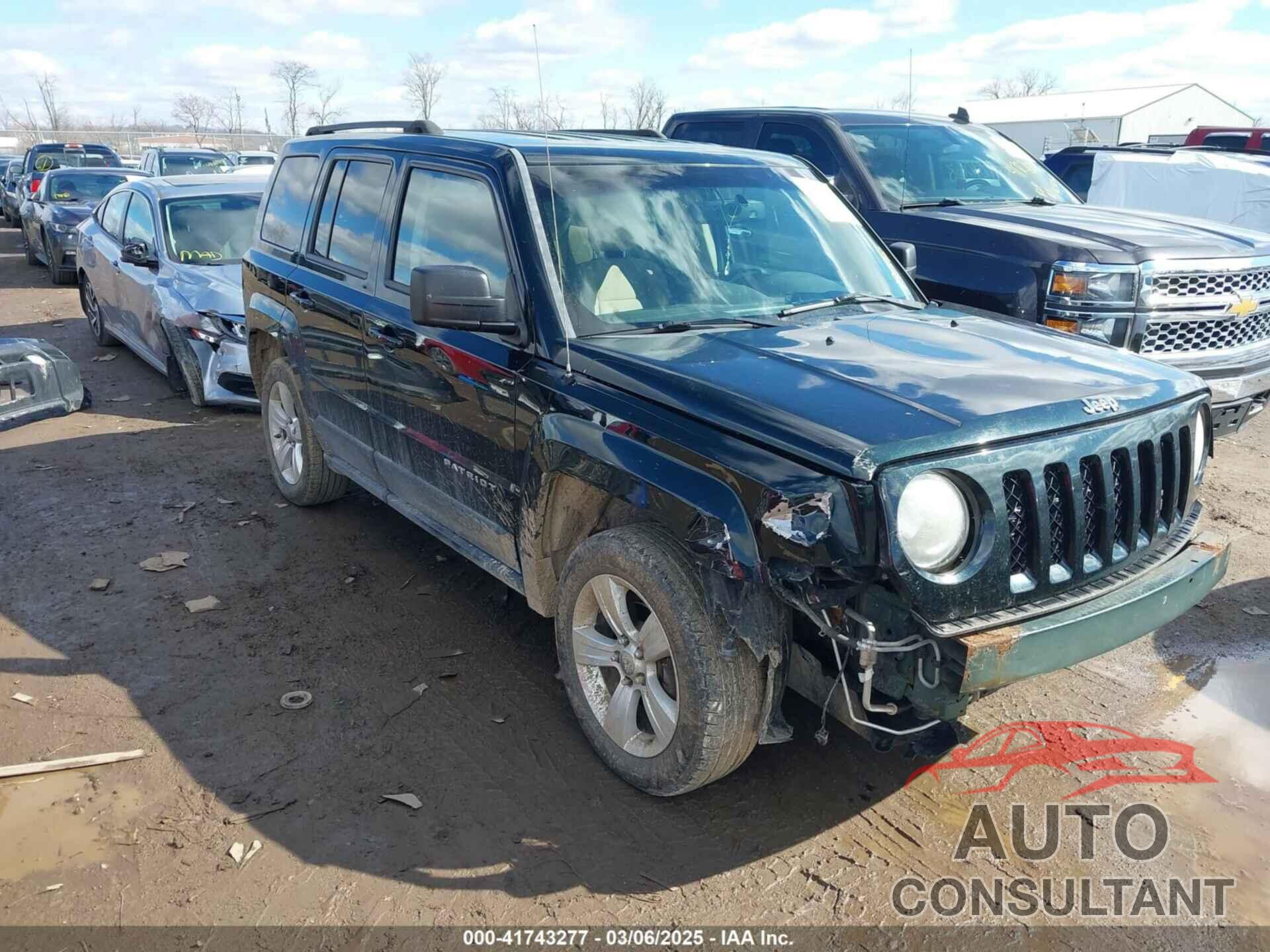 JEEP PATRIOT 2013 - 1C4NJRFB5DD221916