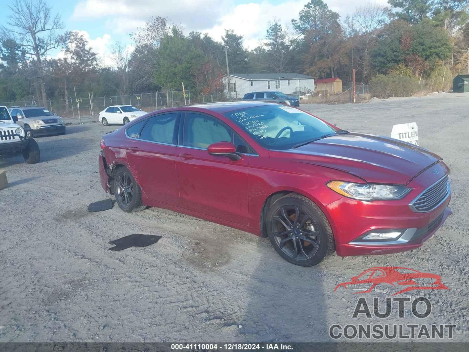 FORD FUSION 2018 - 3FA6P0HD3JR222827