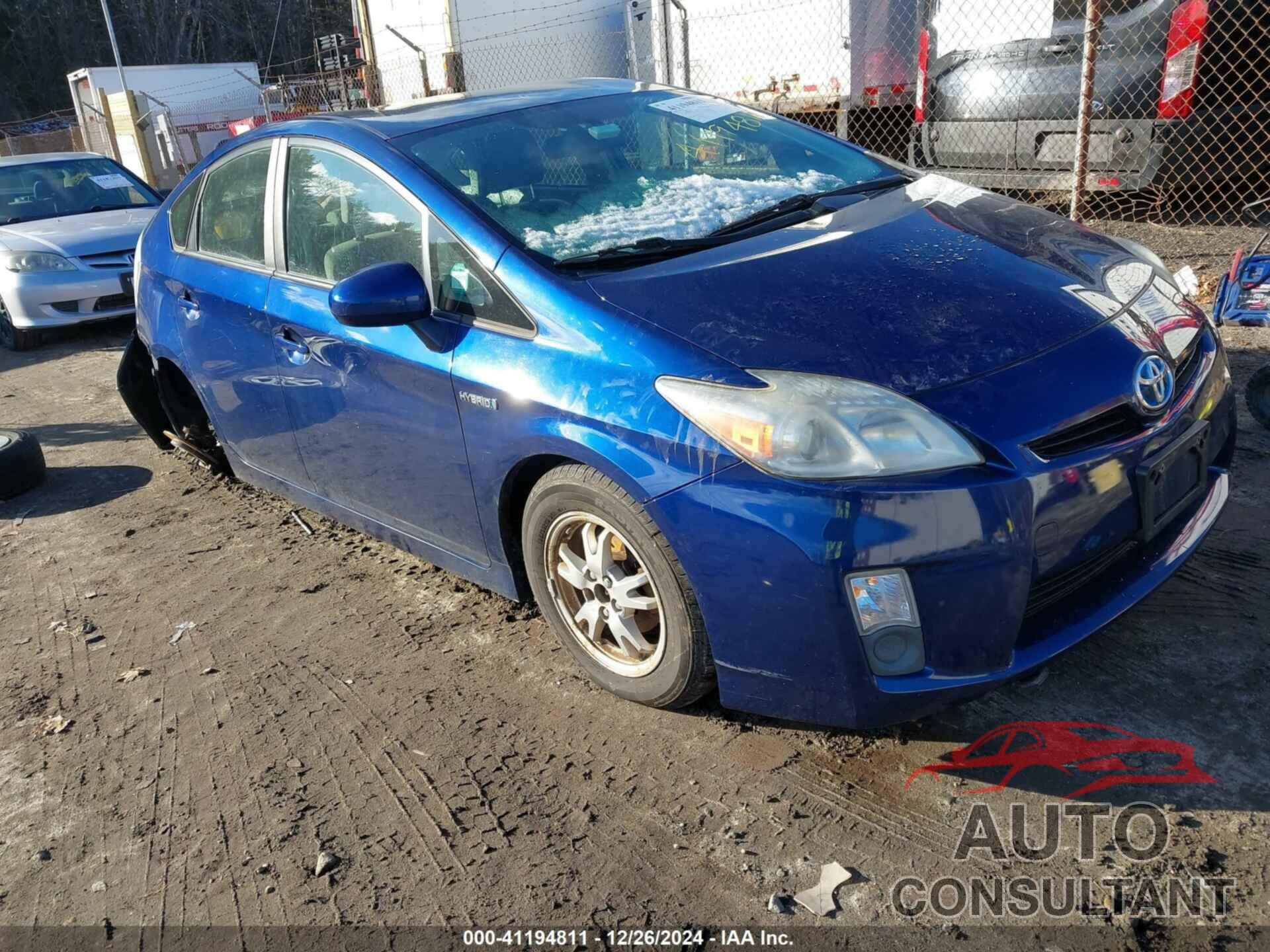 TOYOTA PRIUS 2010 - JTDKN3DU8A1136493