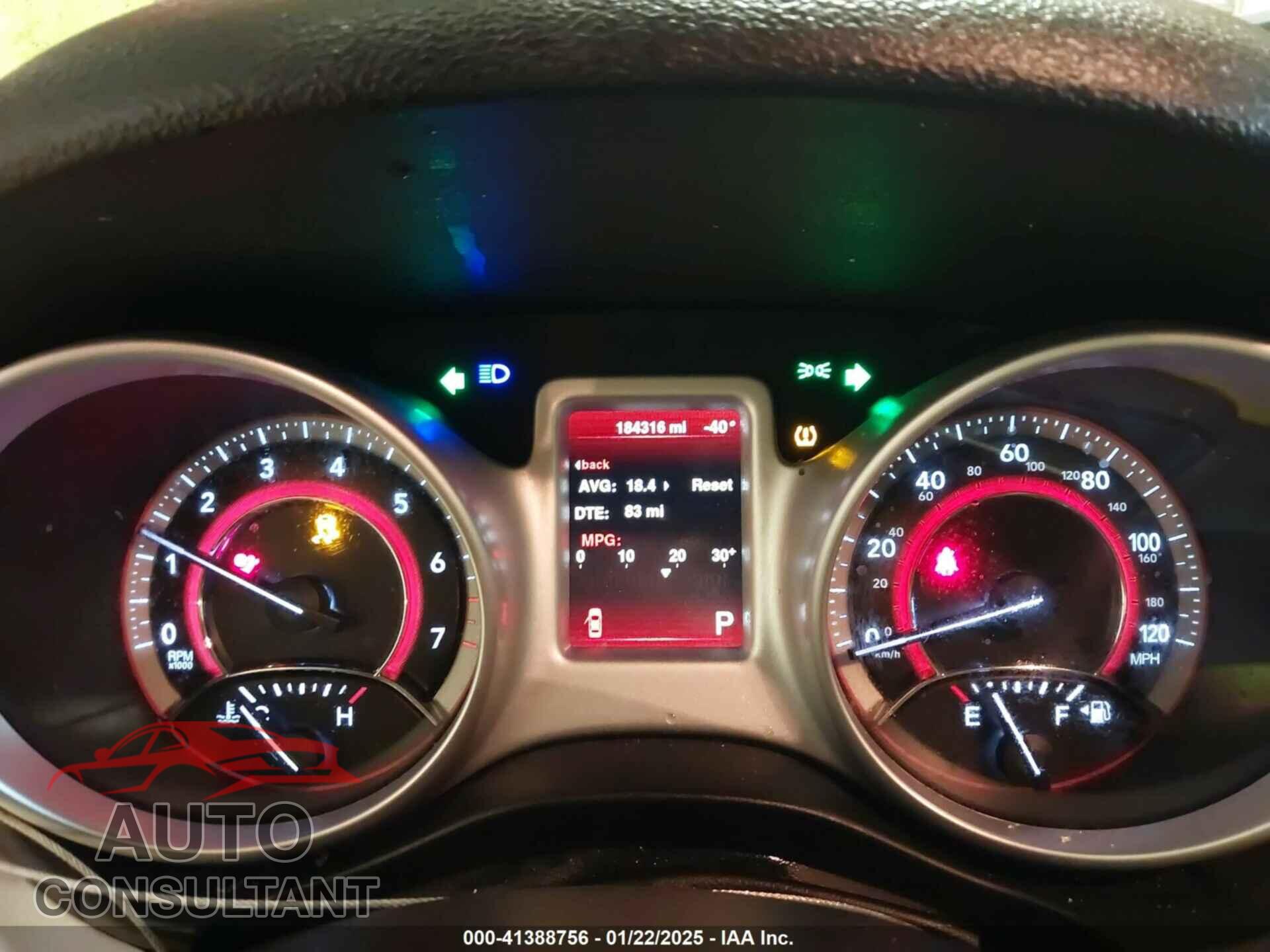 DODGE JOURNEY 2016 - 3C4PDCBG7GT206671
