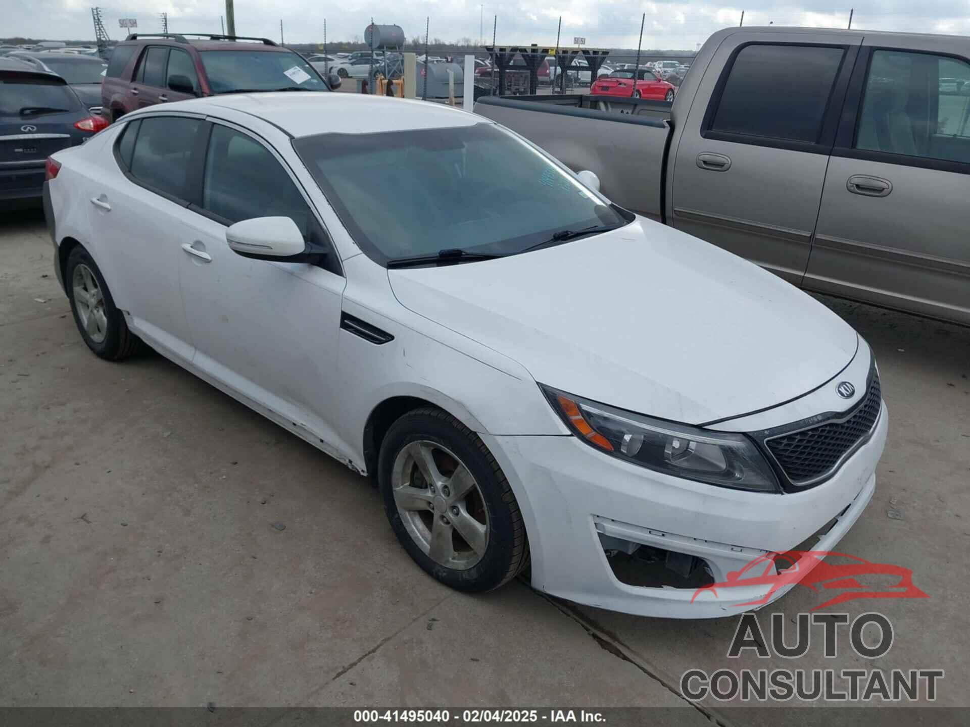 KIA OPTIMA 2015 - KNAGM4A71F5550497