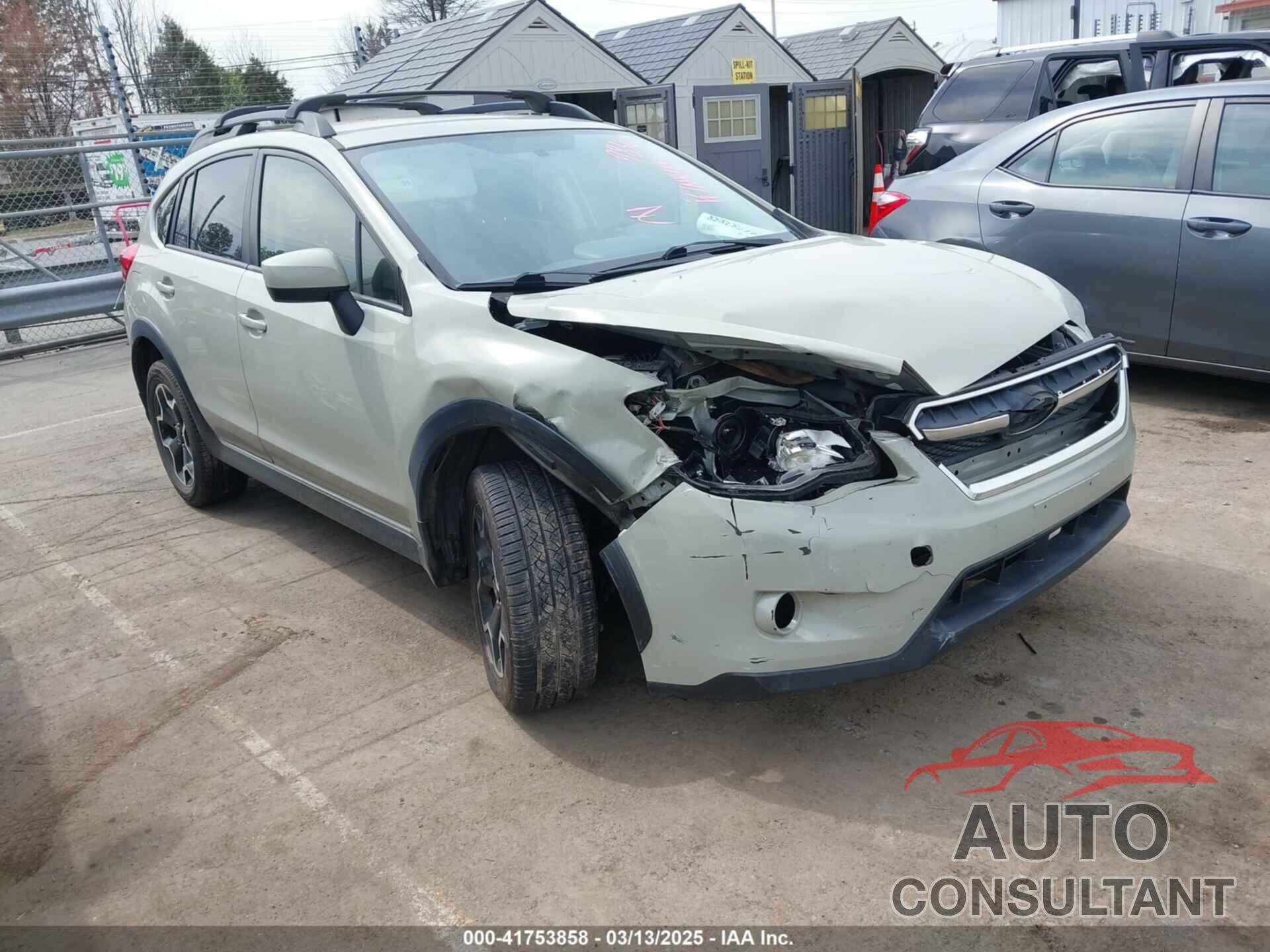 SUBARU XV CROSSTREK 2015 - JF2GPACC8FH299836