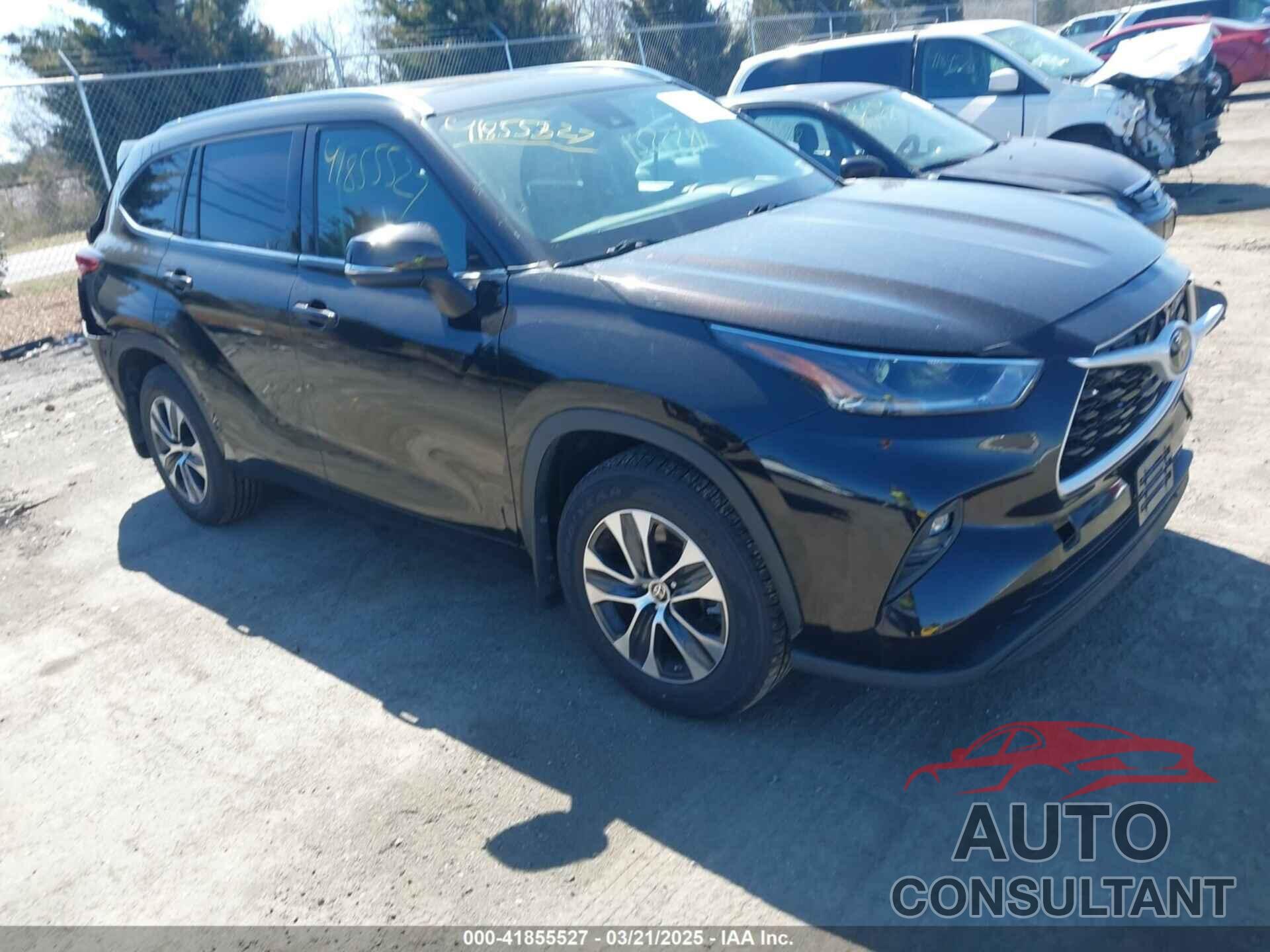 TOYOTA HIGHLANDER 2021 - 5TDGZRBHXMS128275