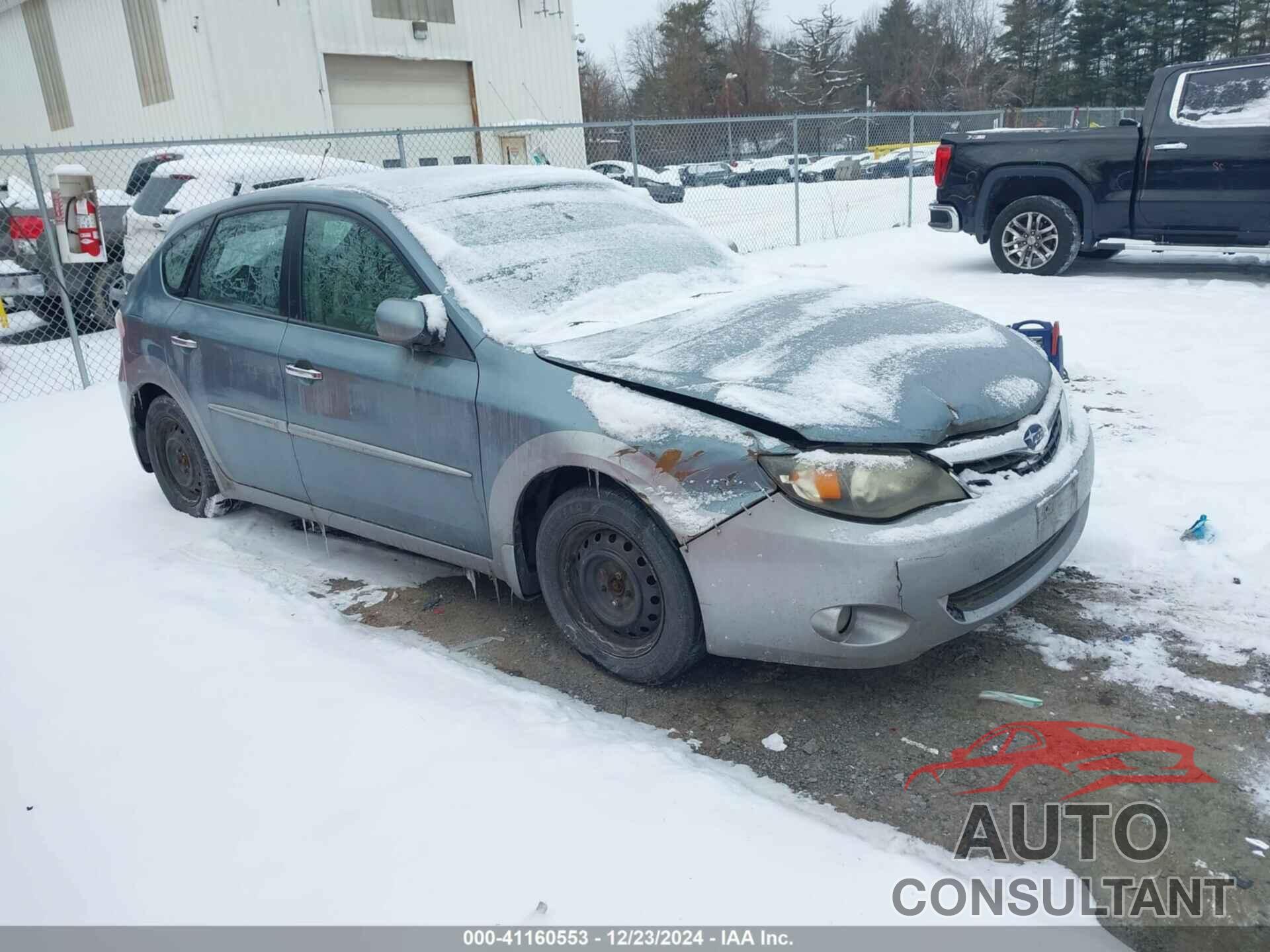 SUBARU IMPREZA OUTBACK SPORT 2009 - JF1GH63619H827519