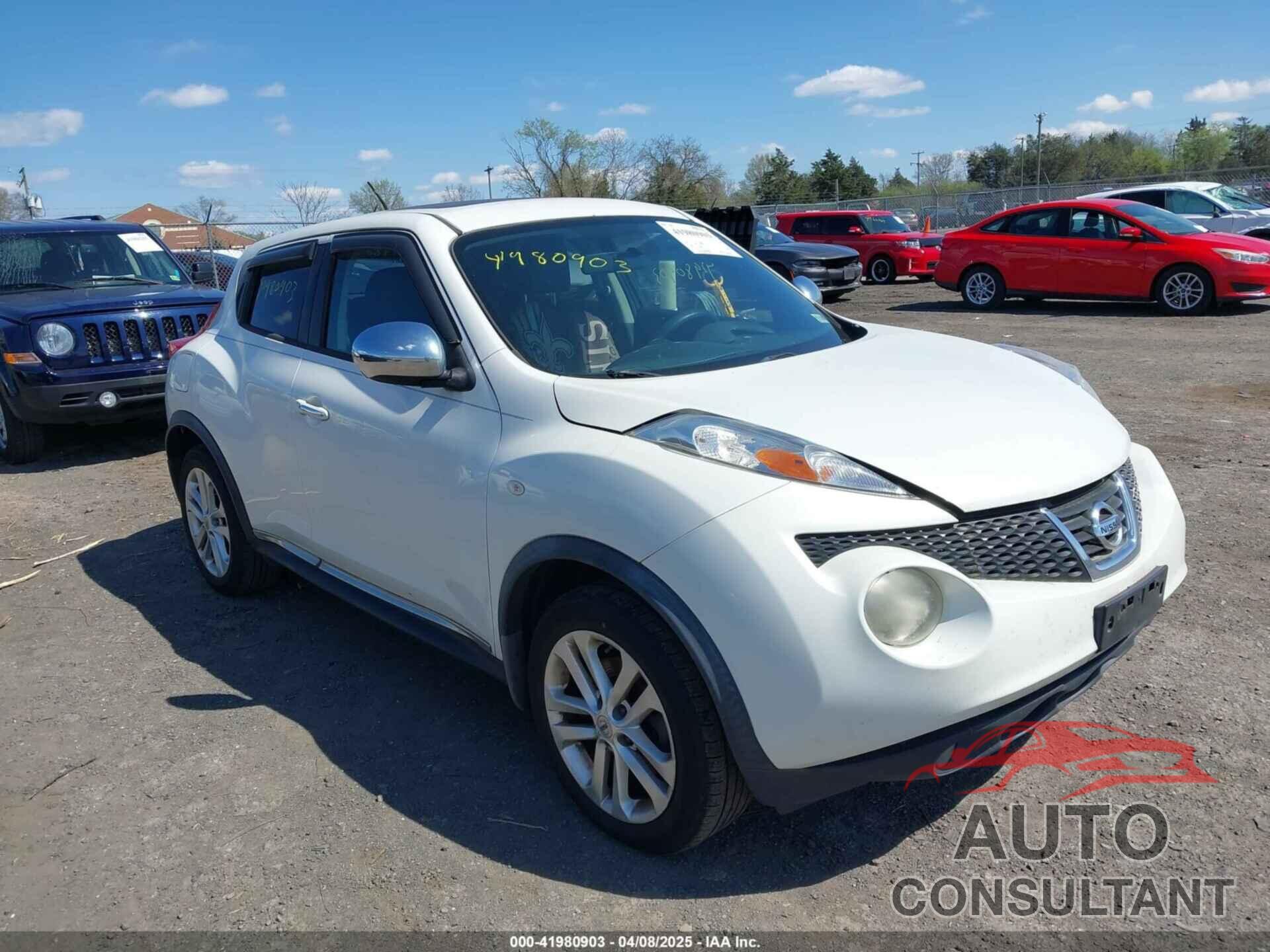 NISSAN JUKE 2013 - JN8AF5MR6DT209604