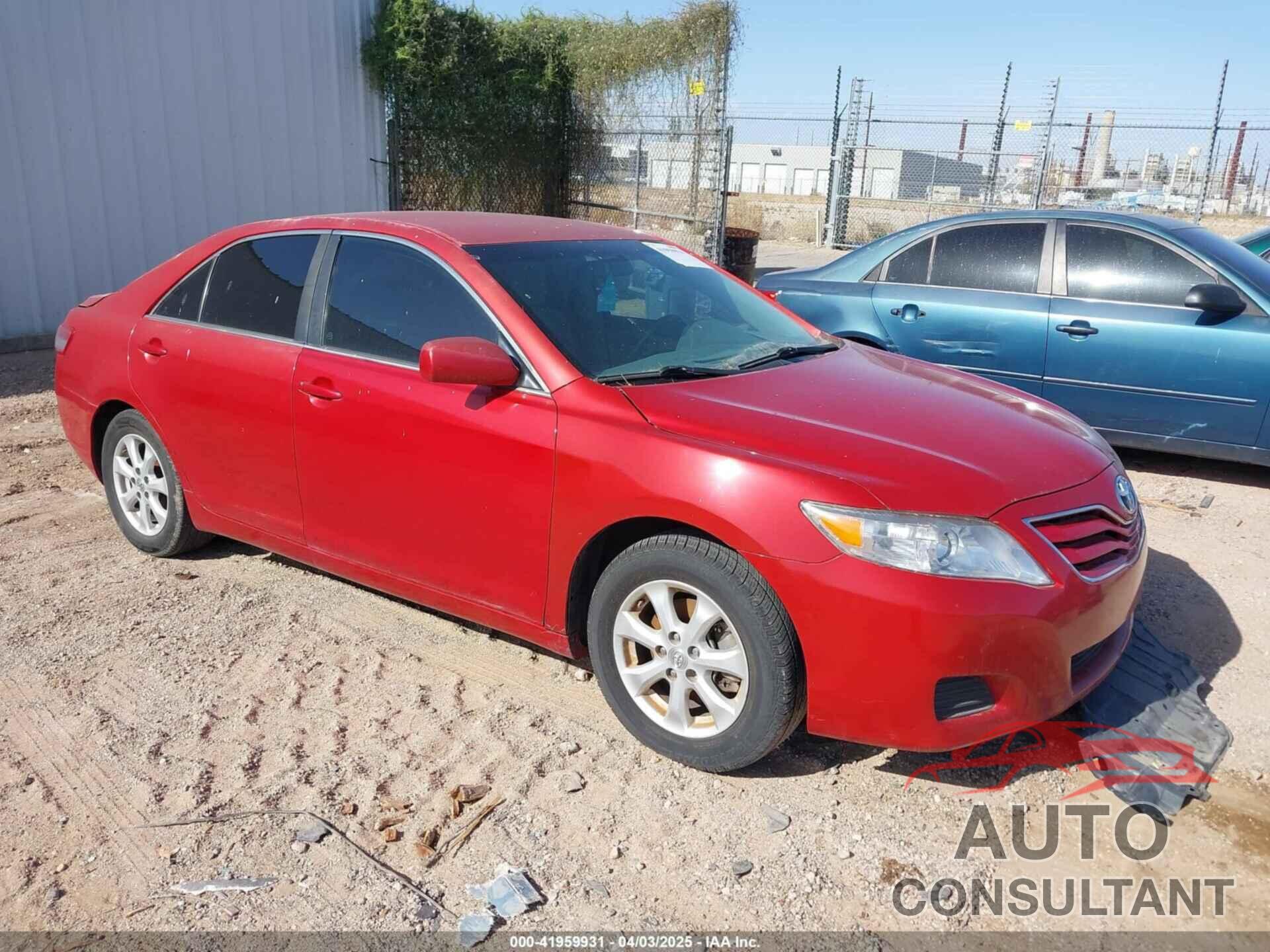 TOYOTA CAMRY 2011 - 4T1BF3EK2BU178079
