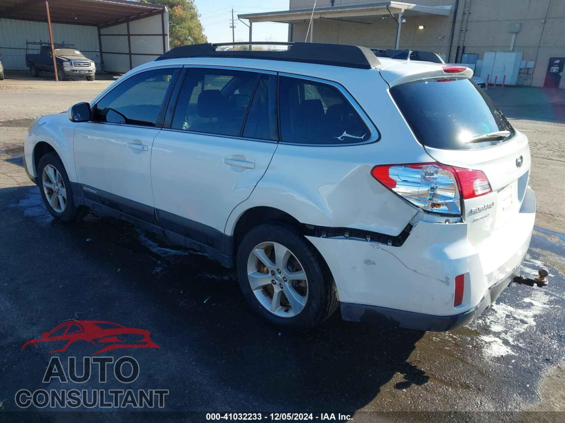 SUBARU OUTBACK 2013 - 4S4BRJLC9D2201637