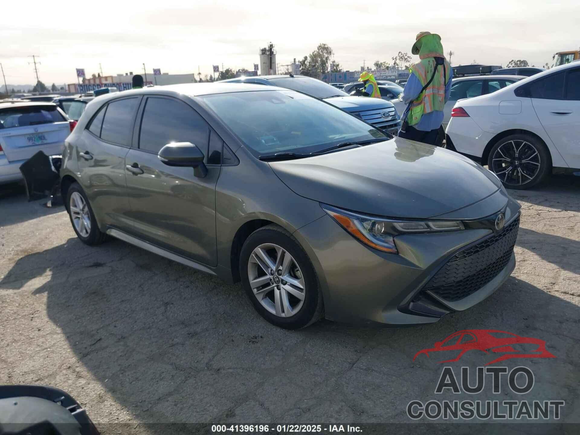 TOYOTA COROLLA 2019 - JTNK4RBE9K3043341