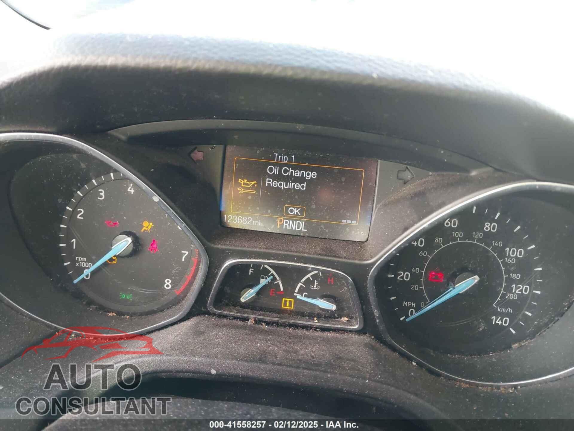 FORD FOCUS 2017 - 1FADP3E29HL303741