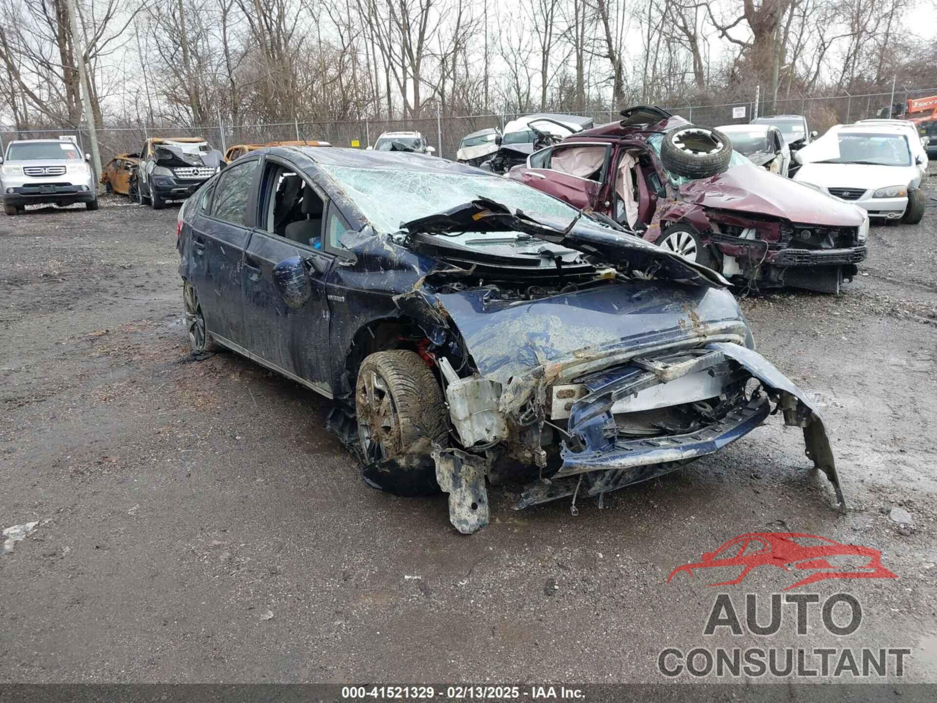 TOYOTA PRIUS 2012 - JTDKN3DU5C1482309