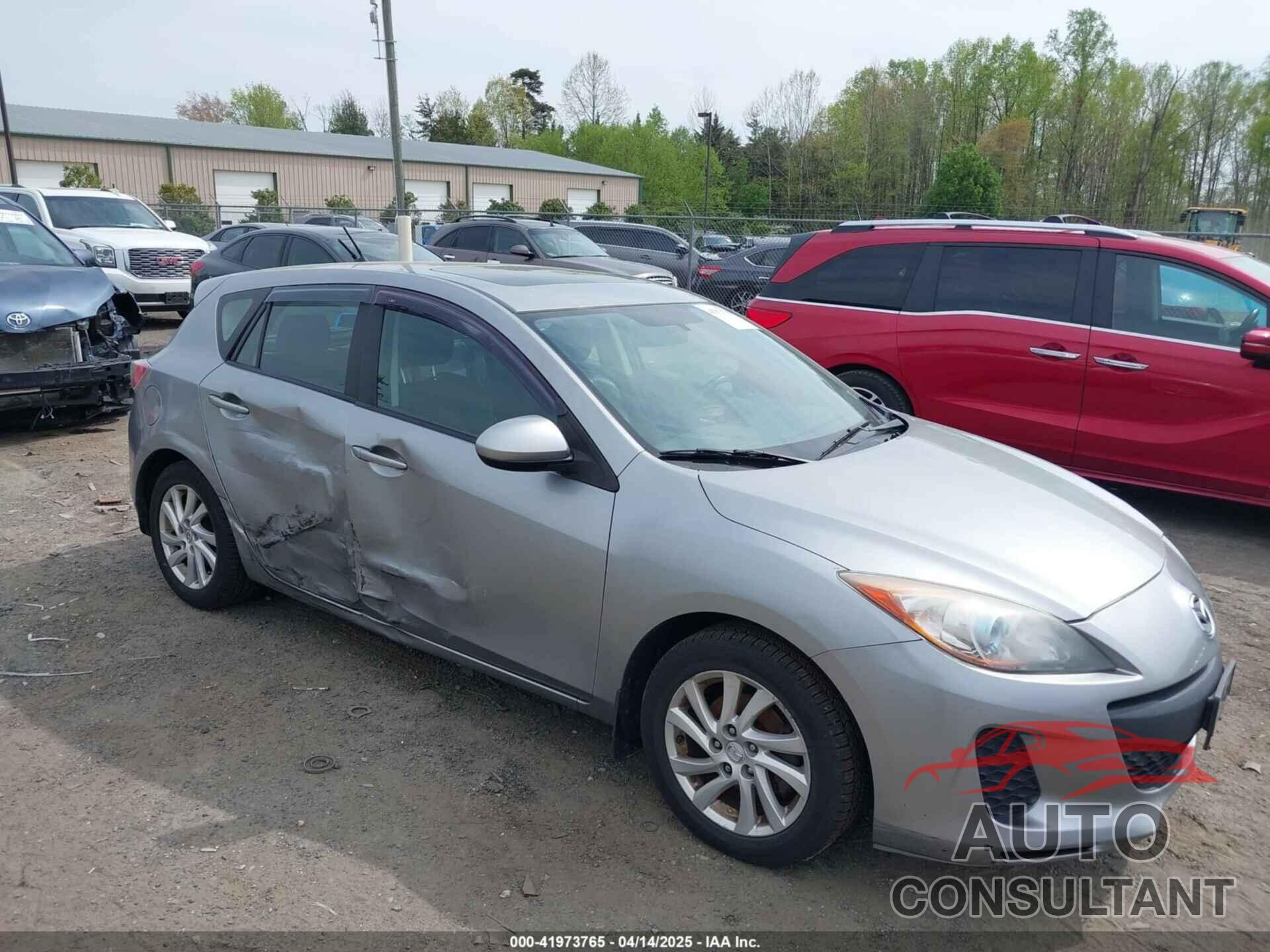 MAZDA MAZDA3 2012 - JM1BL1M86C1633333