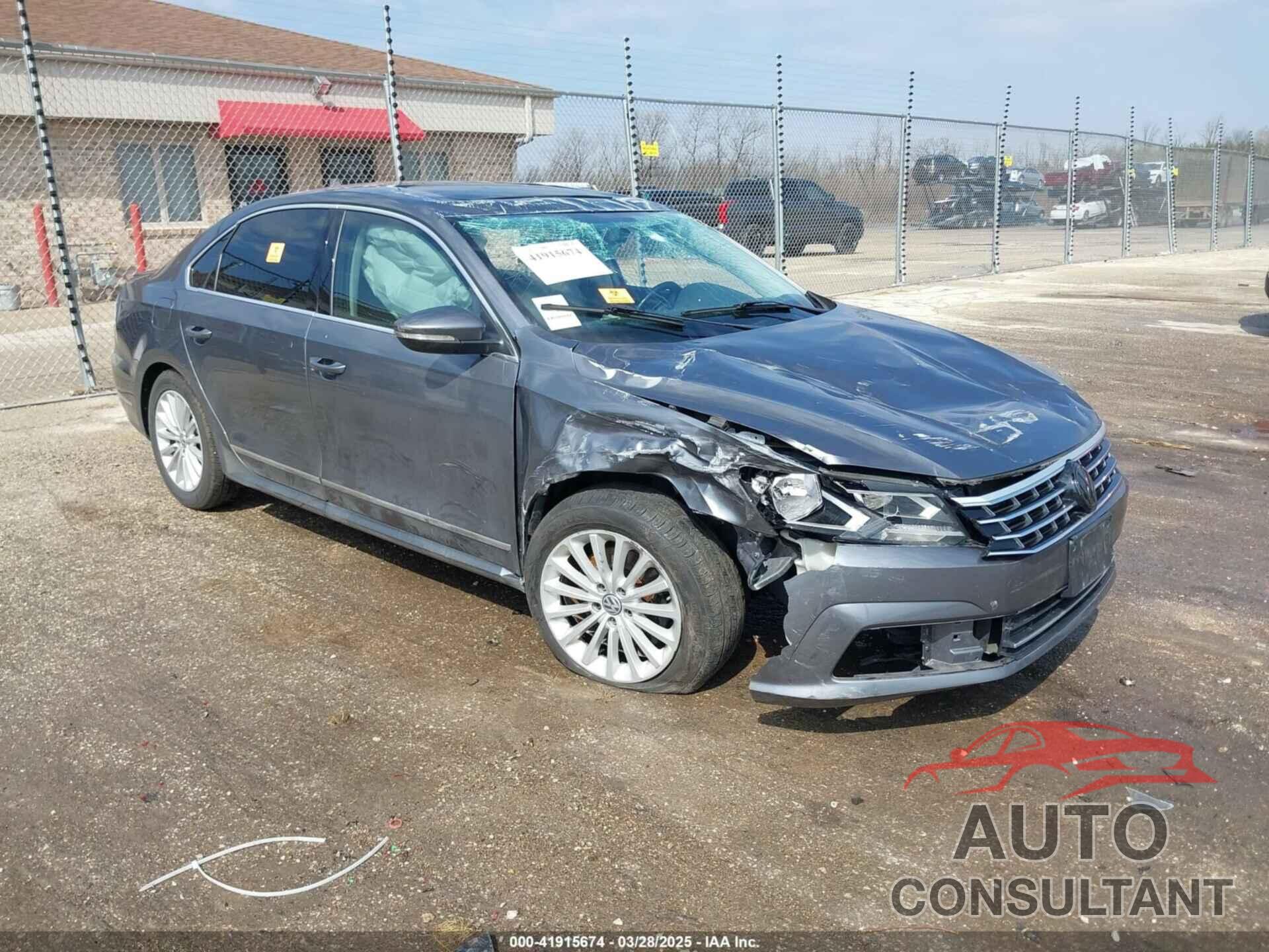 VOLKSWAGEN PASSAT 2017 - 1VWBT7A36HC039748