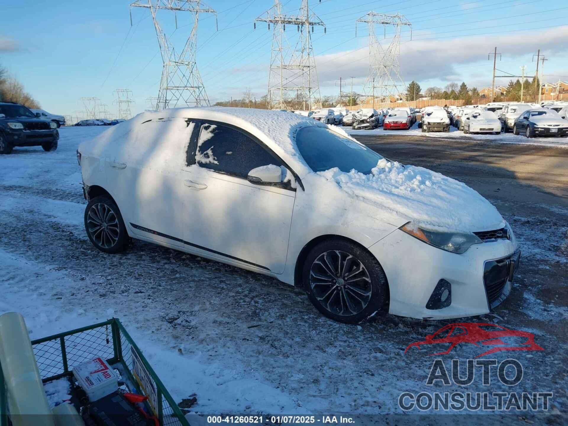 TOYOTA COROLLA 2015 - 2T1BURHE6FC276571