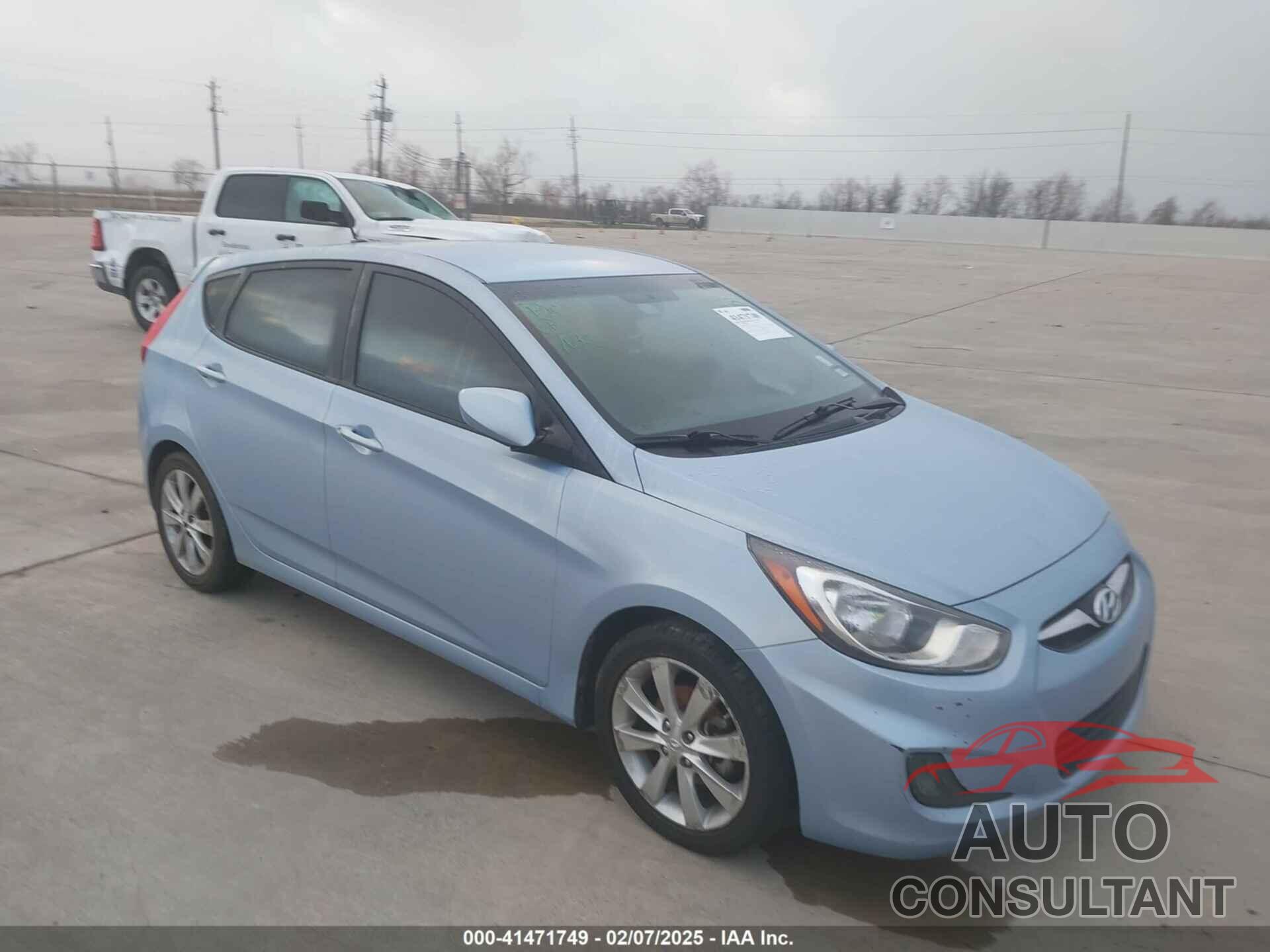 HYUNDAI ACCENT 2012 - KMHCU5AE9CU047724