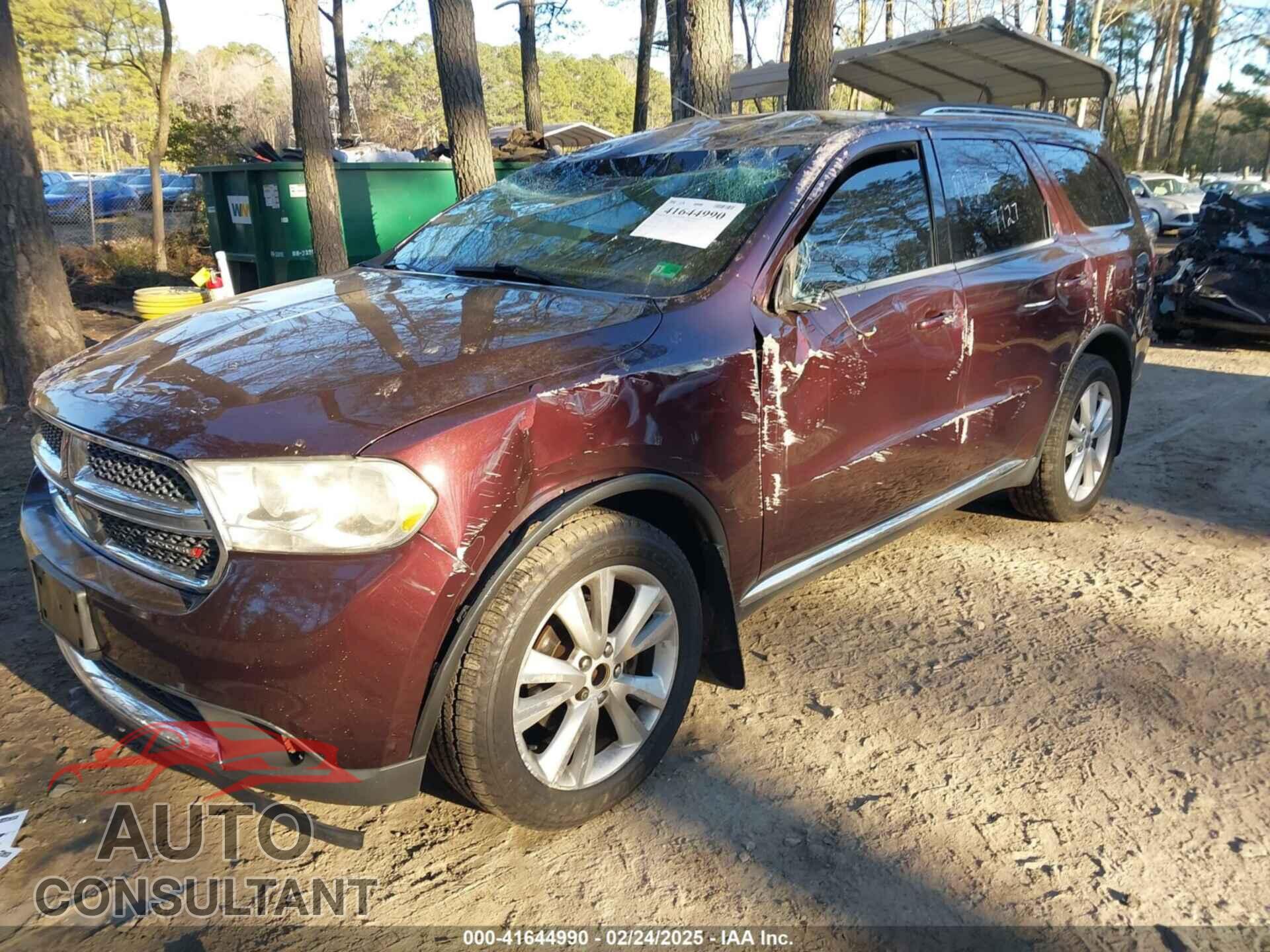 DODGE DURANGO 2012 - 1C4RDJDG1CC330810