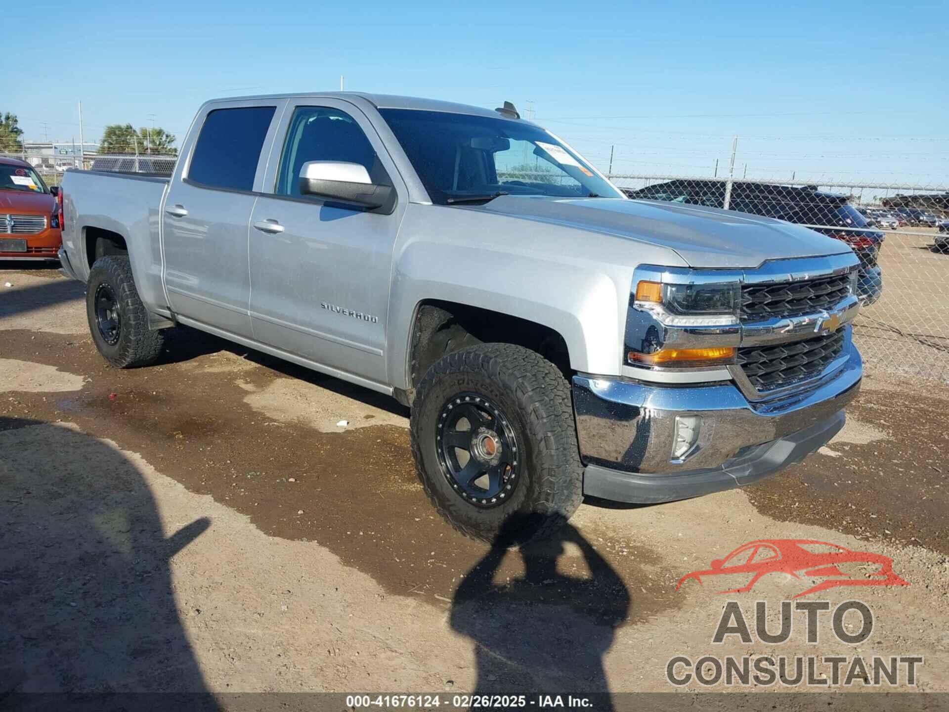 CHEVROLET SILVERADO 1500 2018 - 3GCPCREC9JG574686