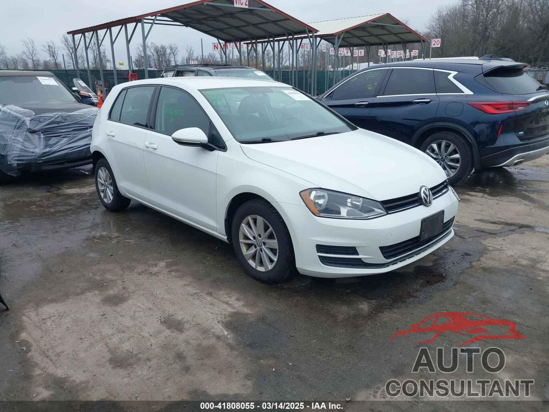 VOLKSWAGEN GOLF 2017 - 3VW117AUXHM005739