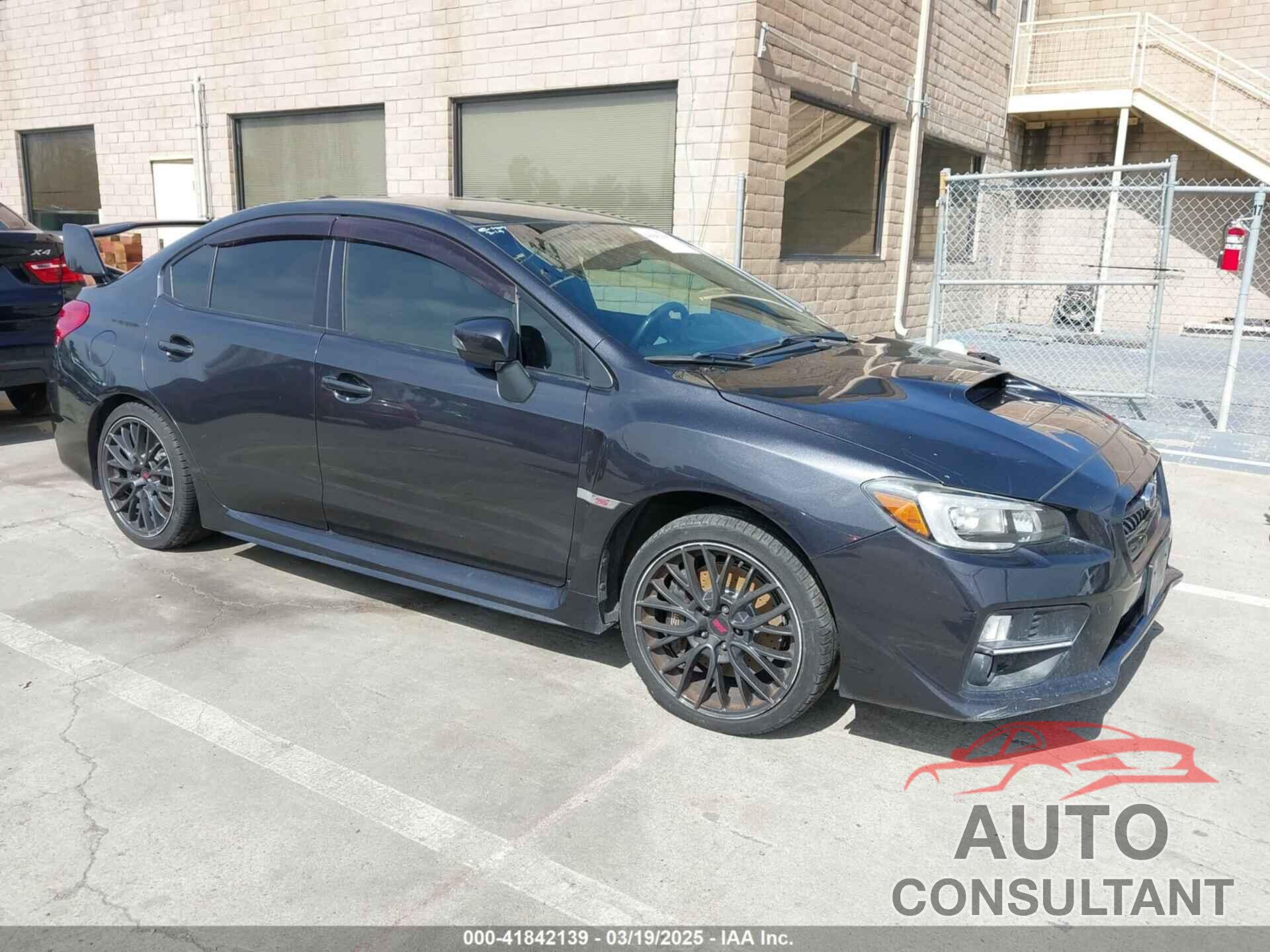 SUBARU WRX STI 2015 - JF1VA2P68F9823116