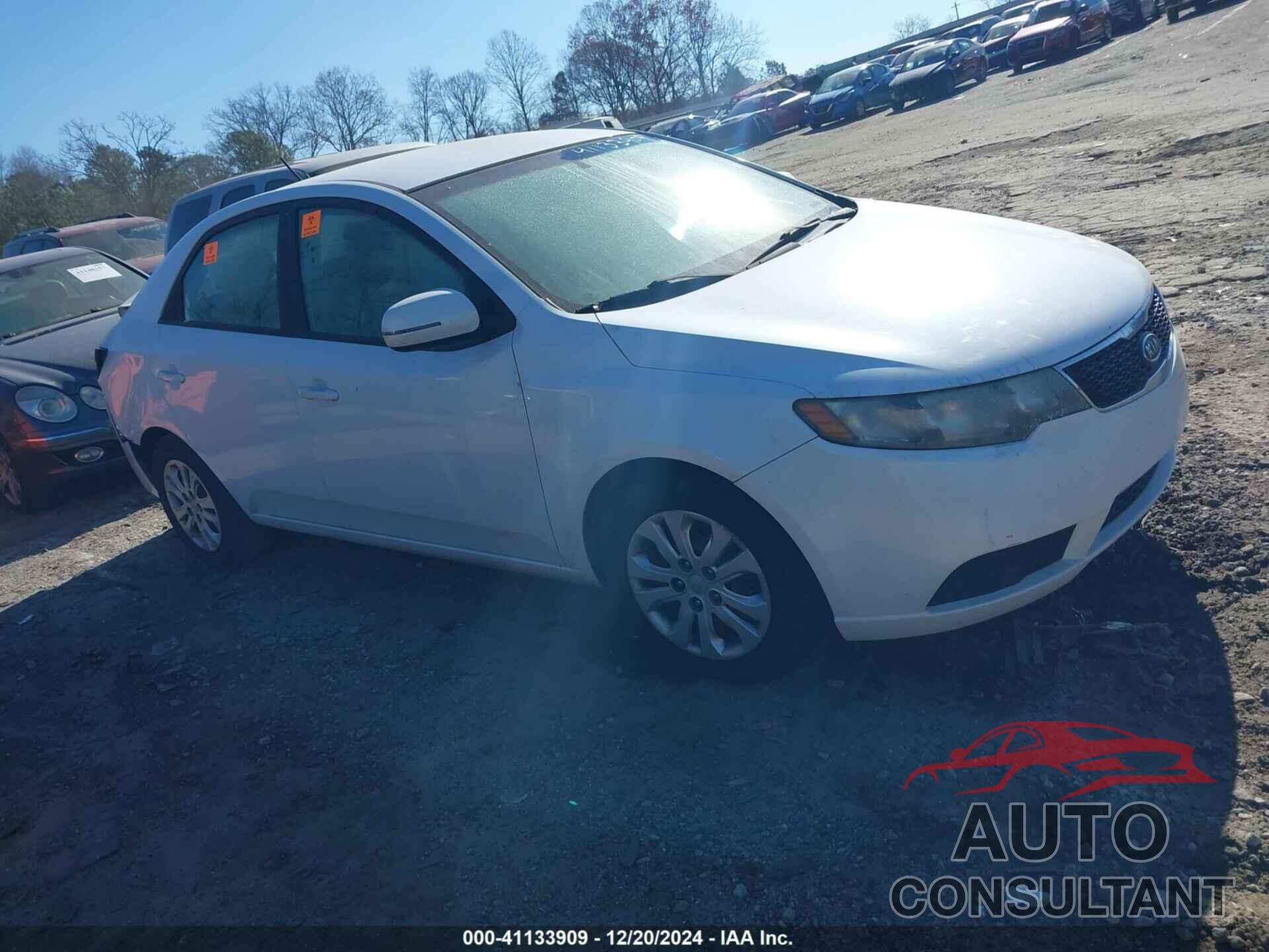 KIA FORTE 2012 - KNAFU4A29C5491405