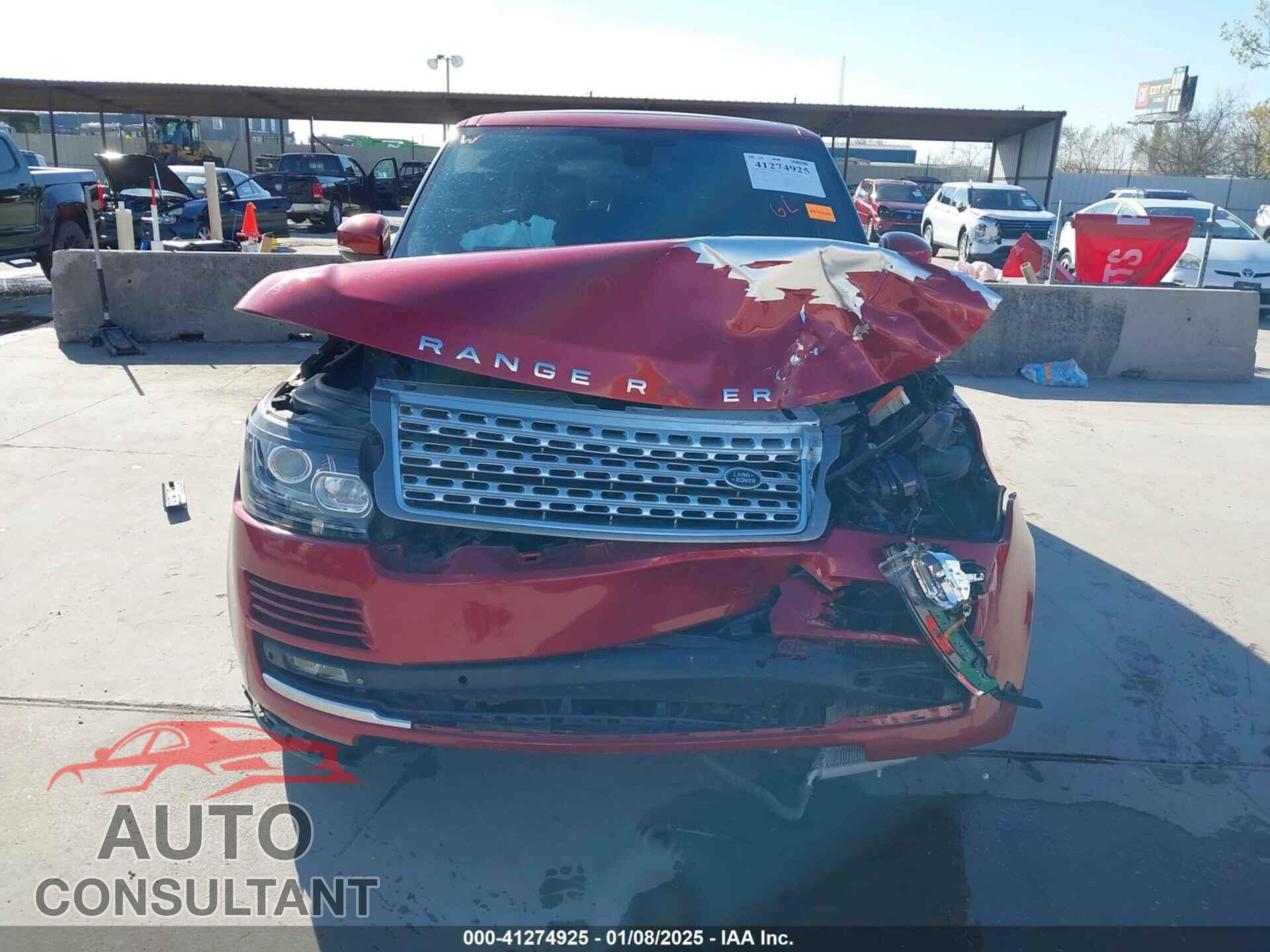 LAND ROVER RANGE ROVER 2013 - SALGS2EF8DA115469