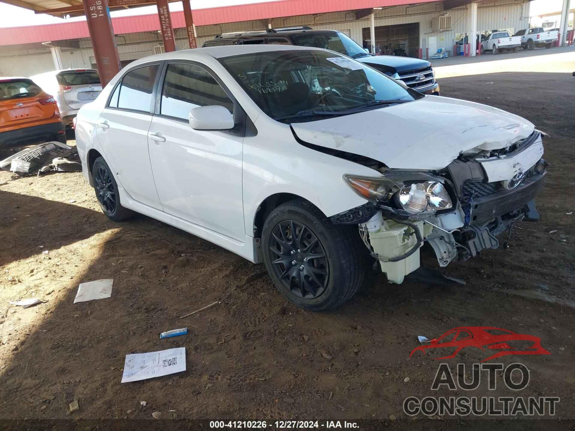 TOYOTA COROLLA 2009 - 1NXBU40E89Z162170
