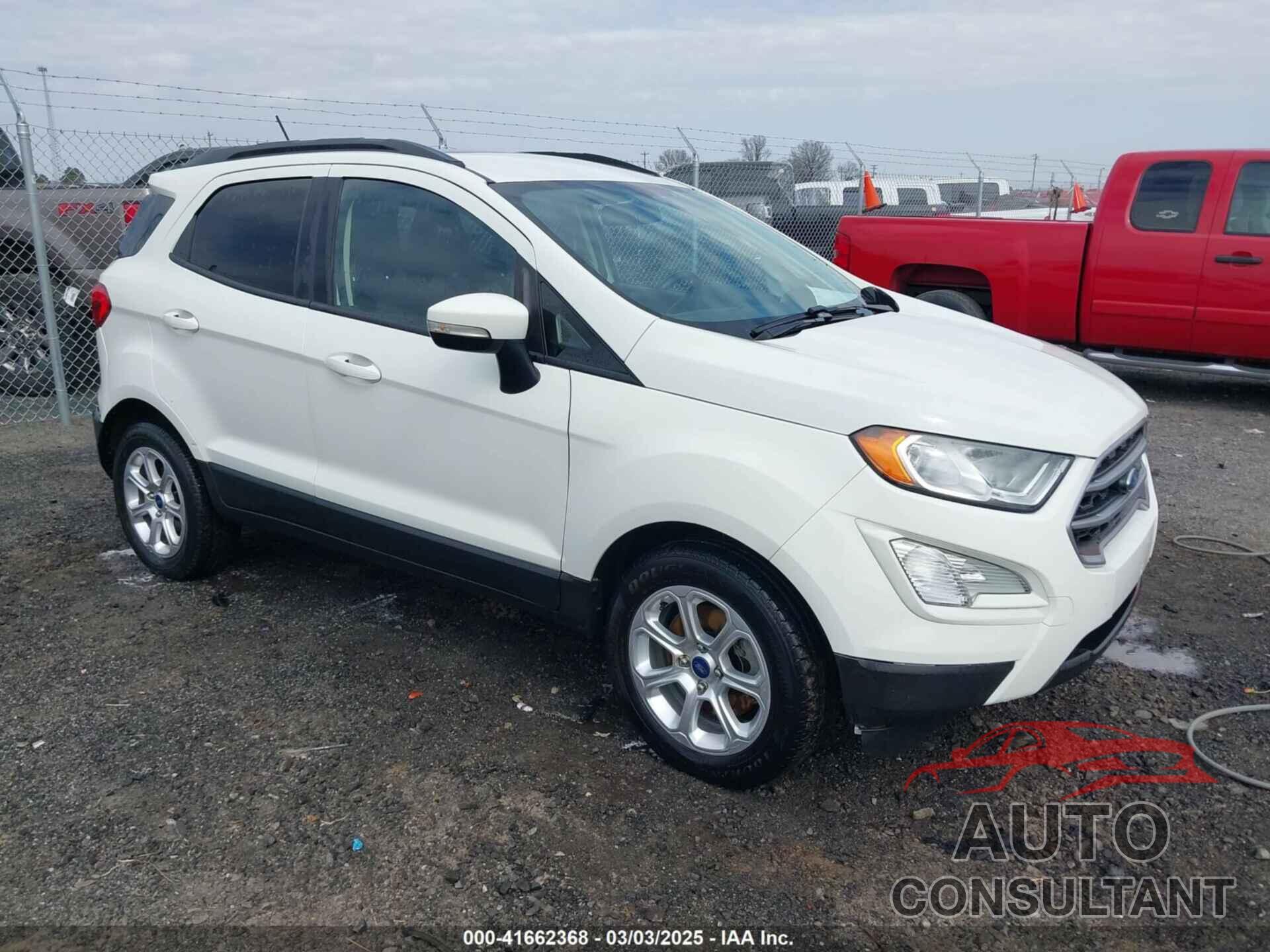 FORD ECOSPORT 2019 - MAJ3S2GE5KC303920