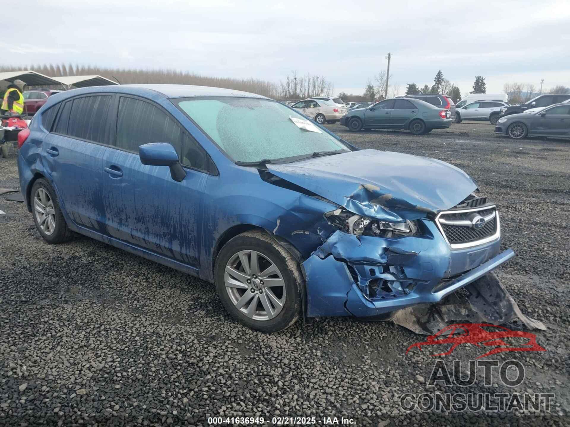 SUBARU IMPREZA 2015 - JF1GPAC64F8232603