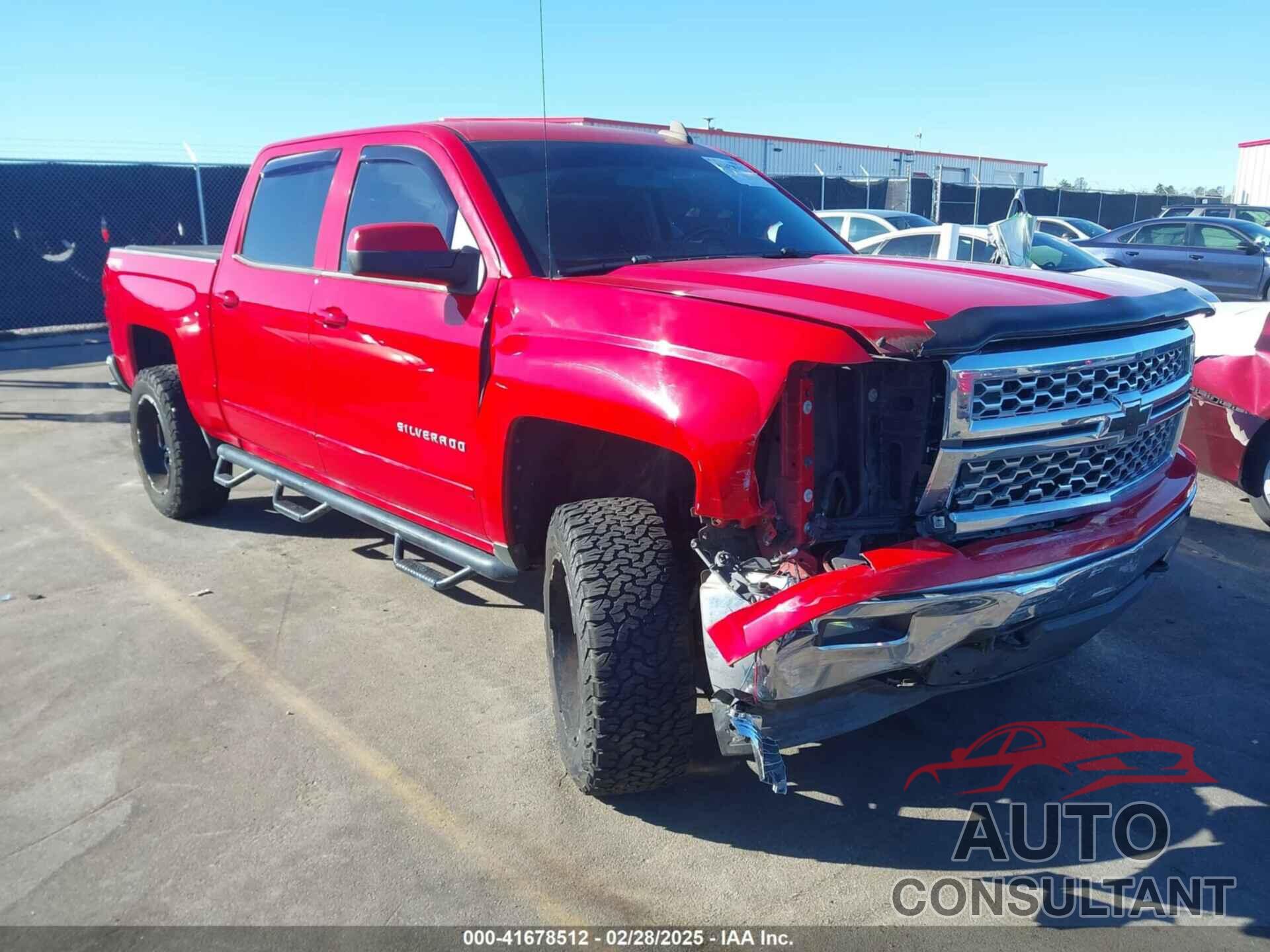 CHEVROLET SILVERADO 1500 2015 - 3GCUKREC7FG328278