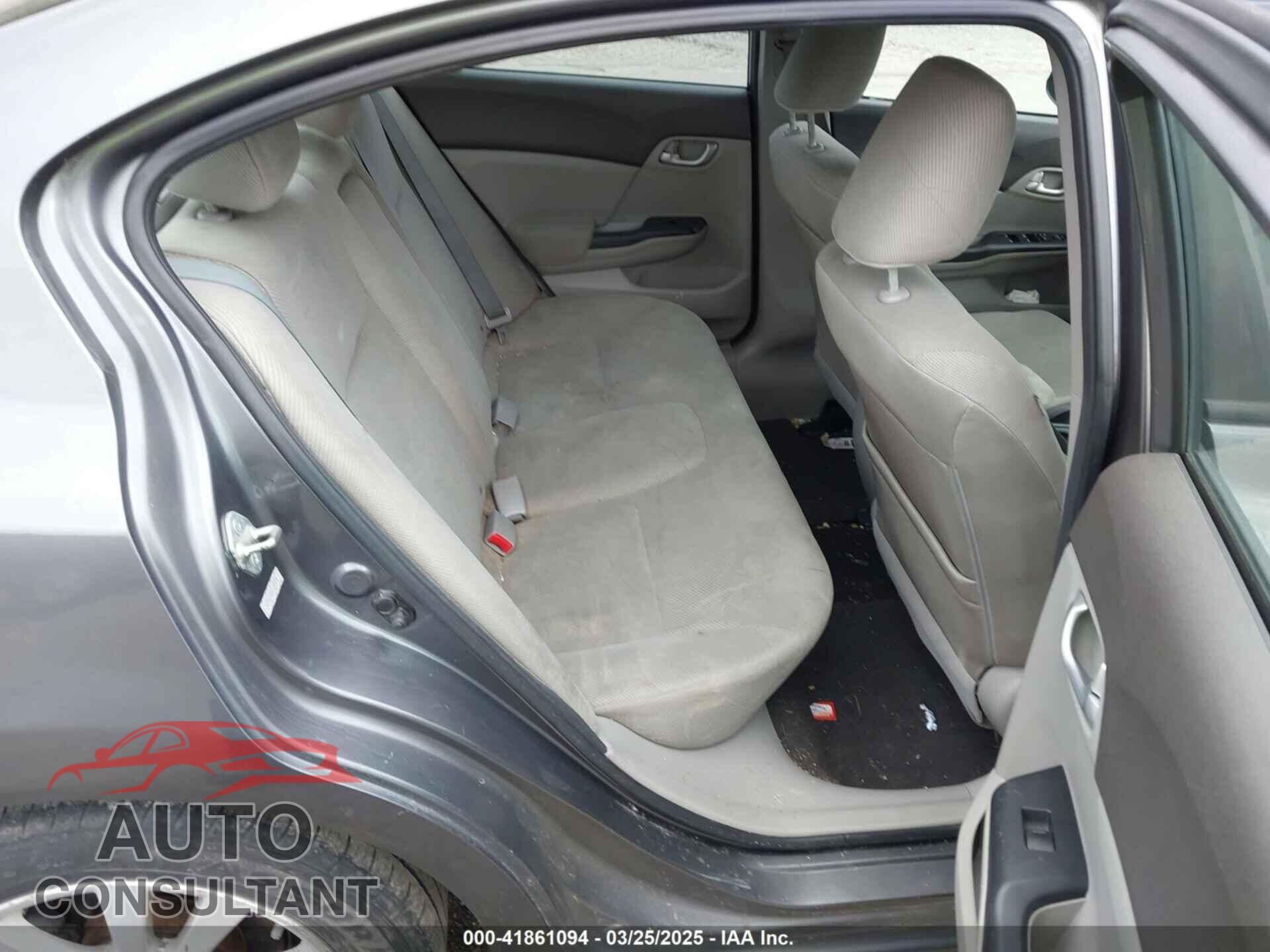 HONDA CIVIC 2012 - 2HGFB2F80CH309479