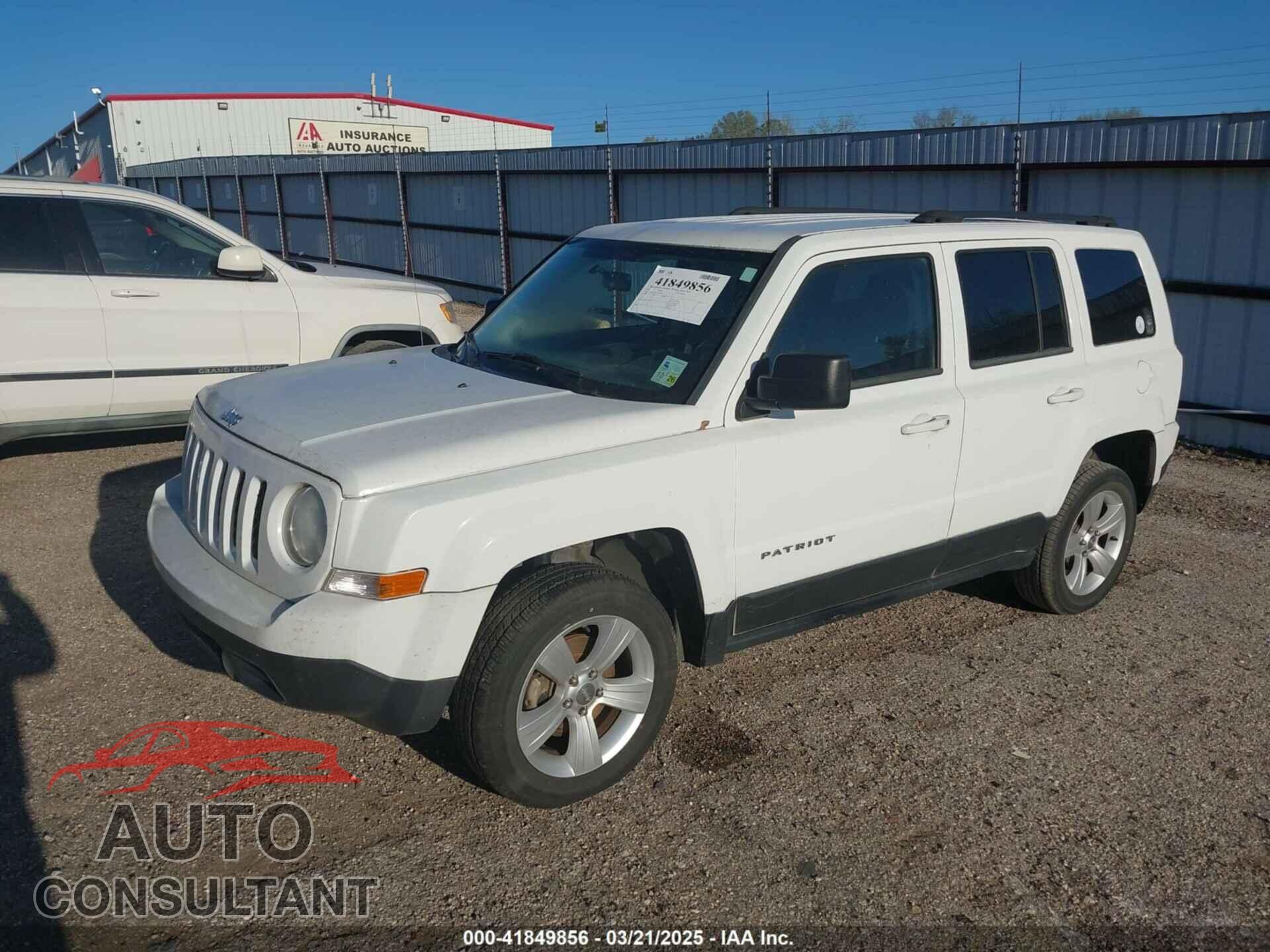 JEEP PATRIOT 2012 - 1C4NJPFA3CD538832