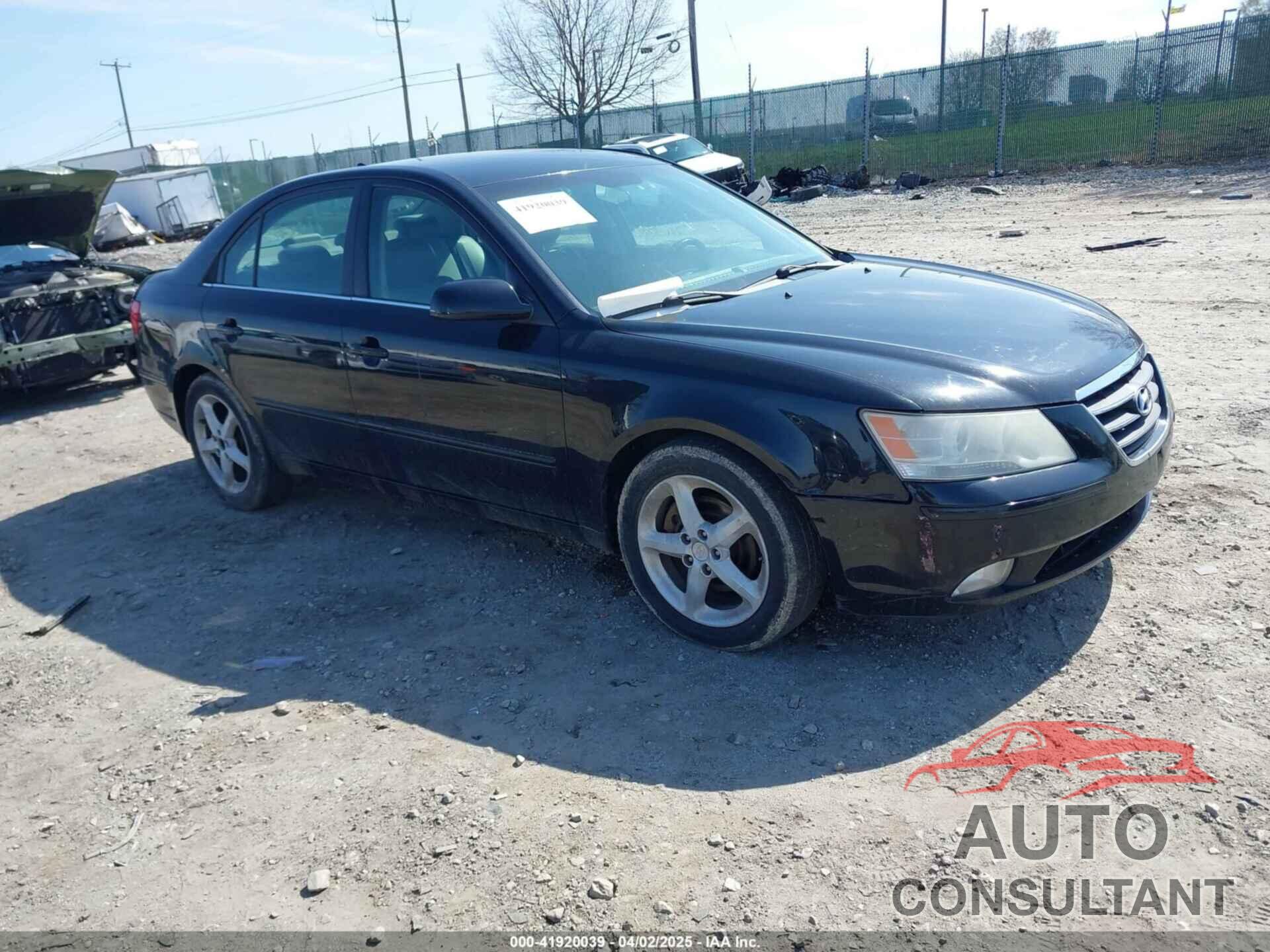 HYUNDAI SONATA 2009 - 5NPEU46F59H440745