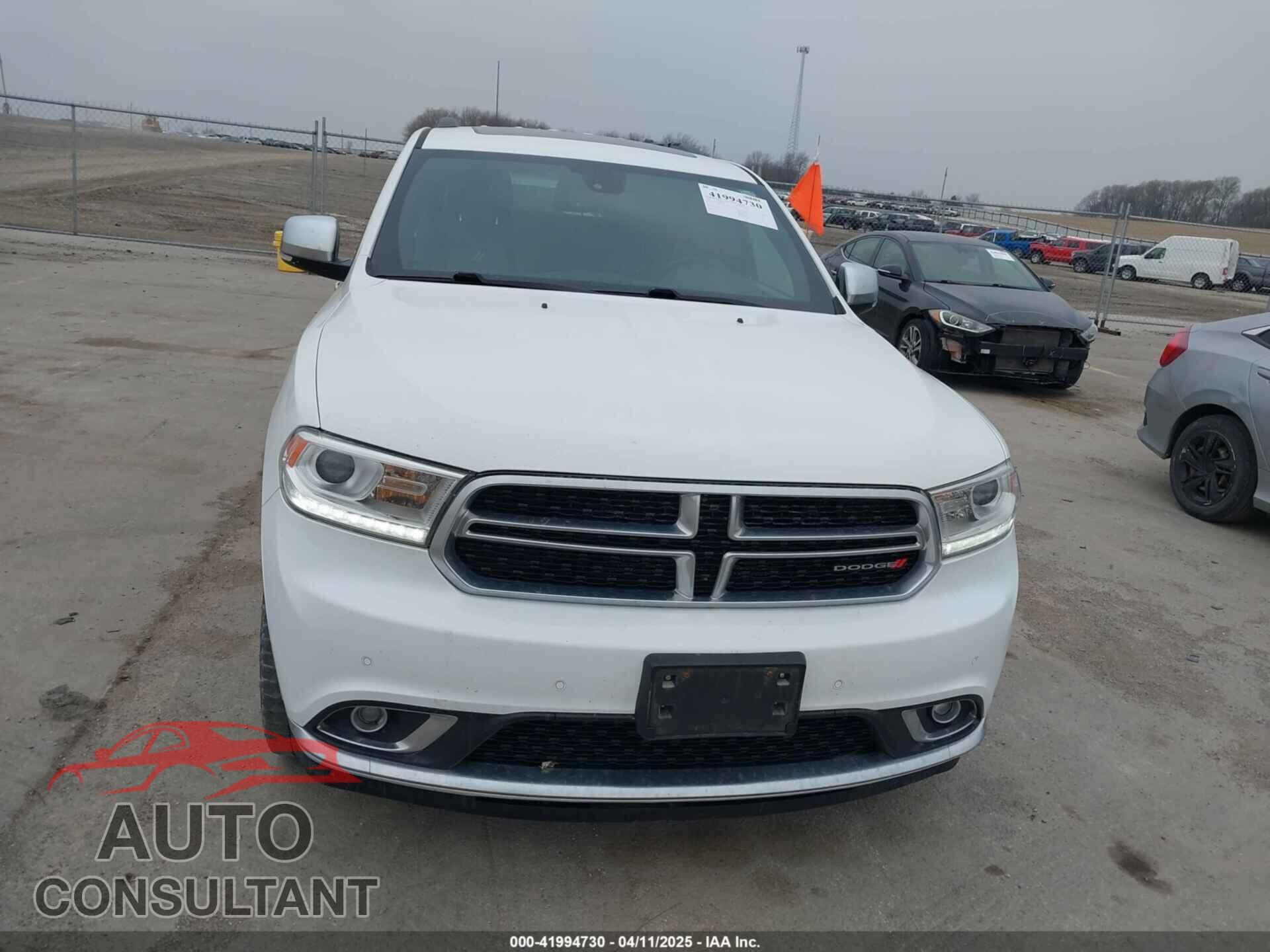 DODGE DURANGO 2018 - 1C4RDJEG6JC404721